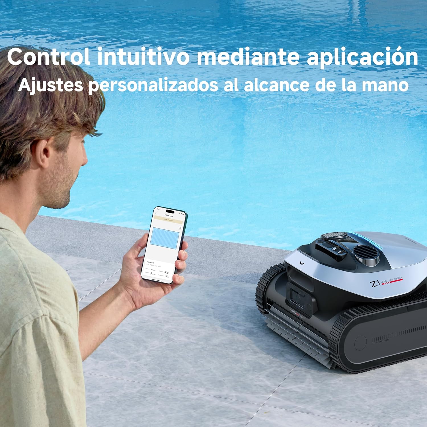 Dreame – Z1 Robot puliscipiscine a batteria senza cavo