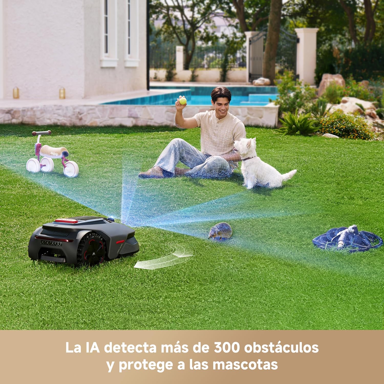 Mova – LiDAX Ultra 1000 robot cortador de relva sem cabo perimetral