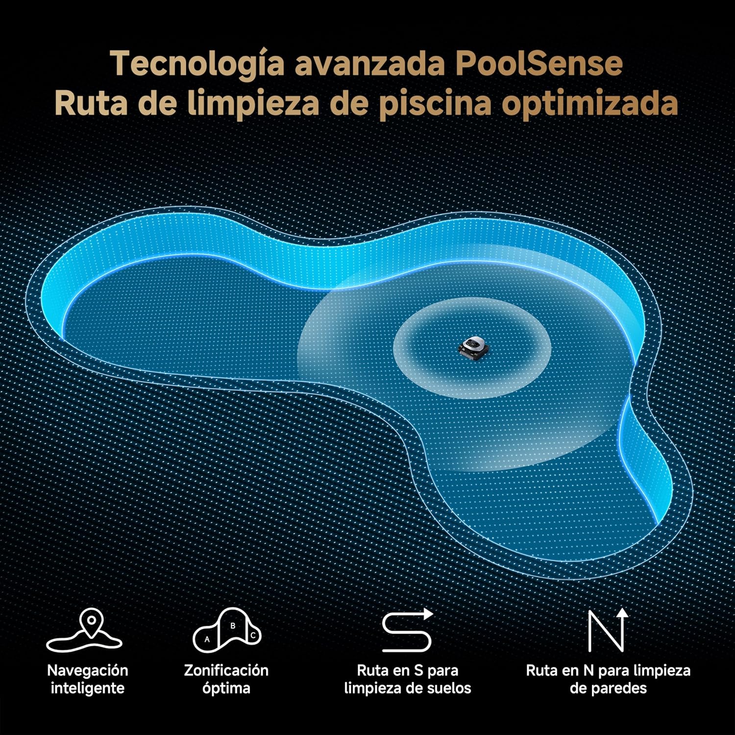 Dreame – Z1 Robot puliscipiscine a batteria senza cavo