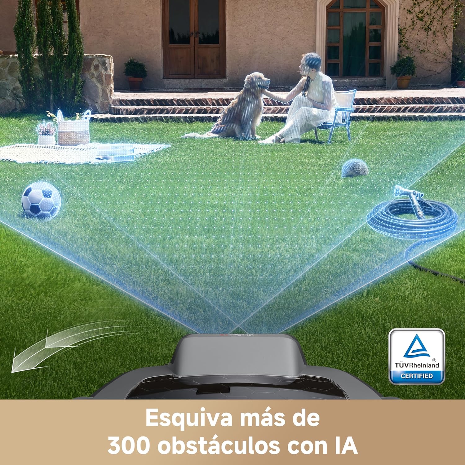 Mova – Viax 300 robot cortacésped sin cable perimetral