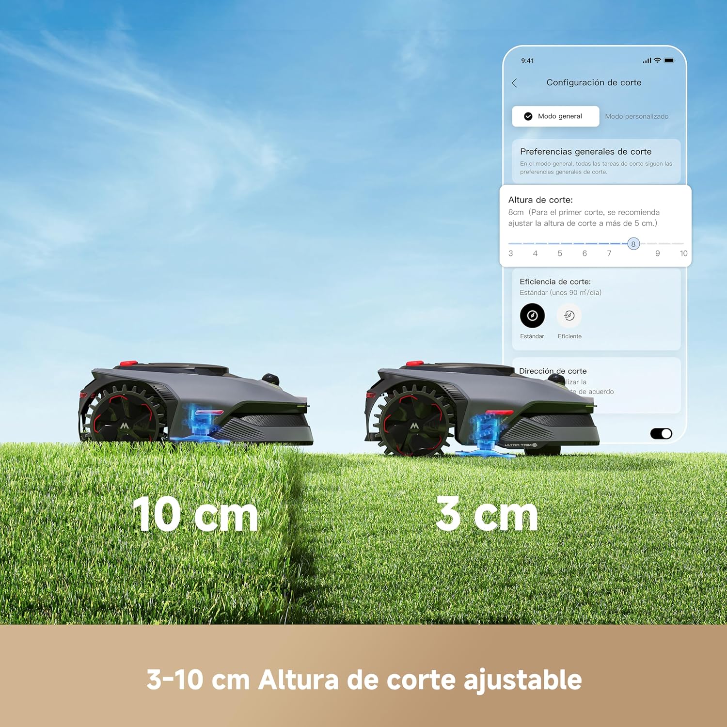 Mova – LiDAX Ultra 1000 robot cortador de relva sem cabo perimetral