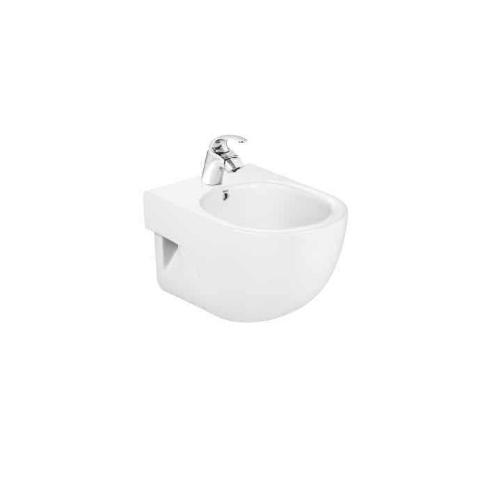 Roca - Bidé Meridian A357246000 Suspended Compact sans couverture