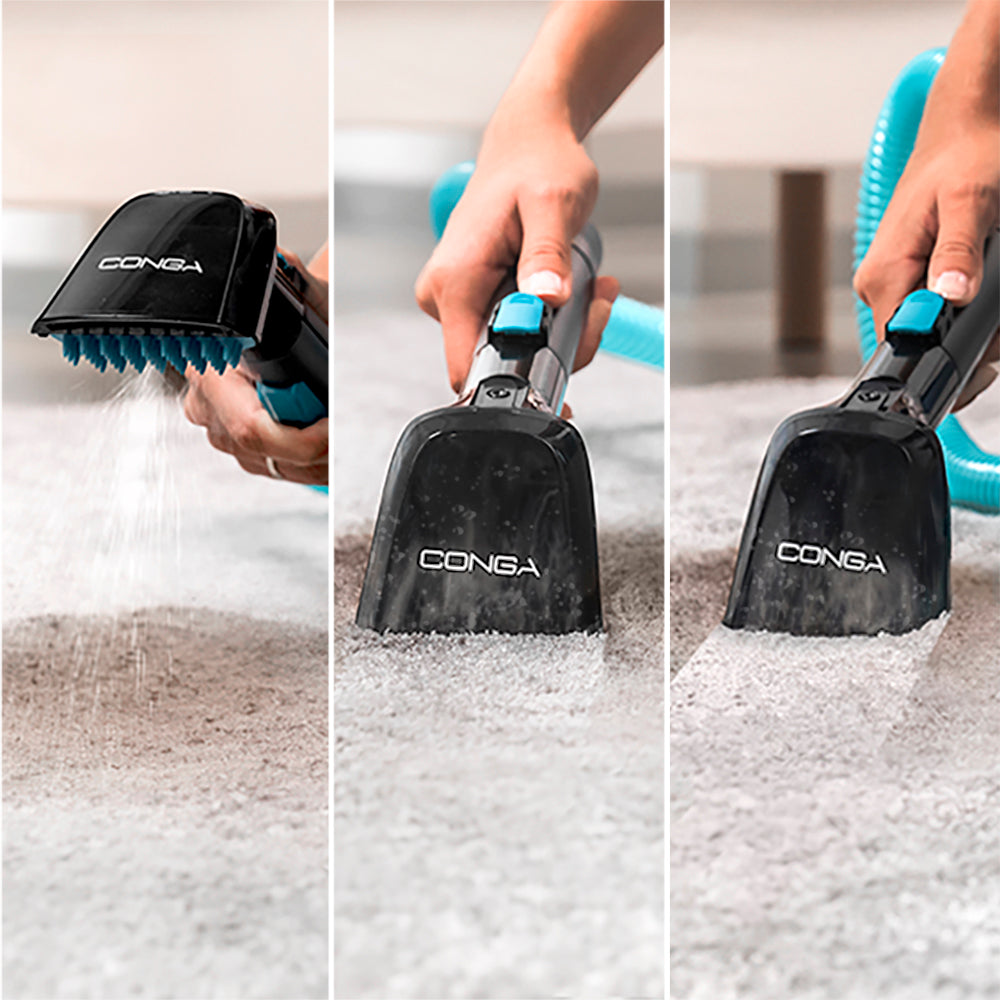 Cecotec Conga 4000 Carpet Clean XL Advance Staubsauger 600 W, 5 m Aktionsradius, 3-in-1