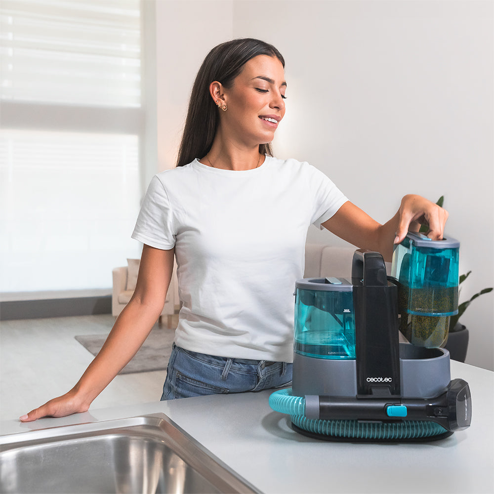 Cecotec Conga 4000 Carpet Clean XL Advance Staubsauger 600 W, 5 m Aktionsradius, 3-in-1