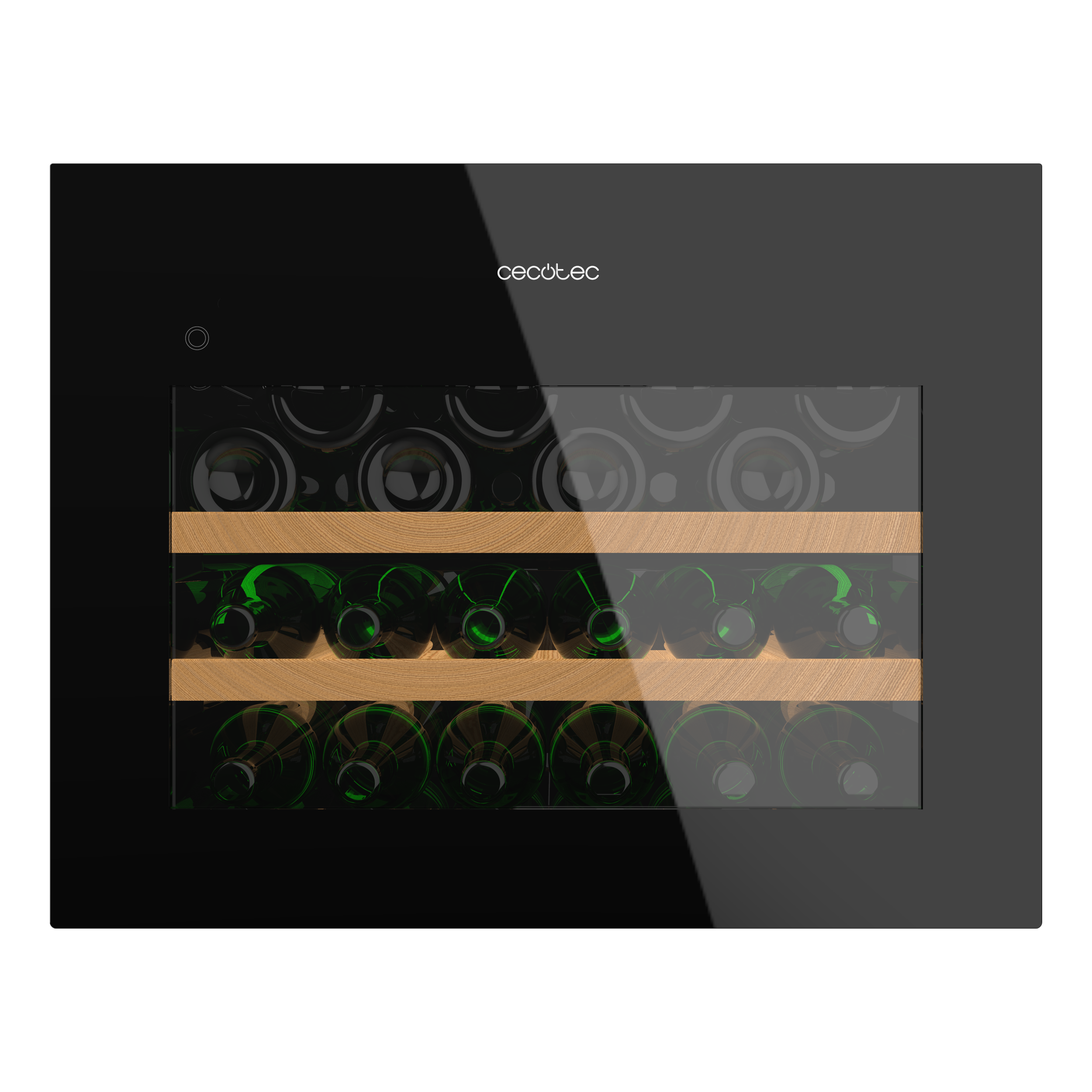 Cecotec Bolero GrandSommelier BI 28000 Touch Black Enfriador de Vino Integrable 45x60 cm