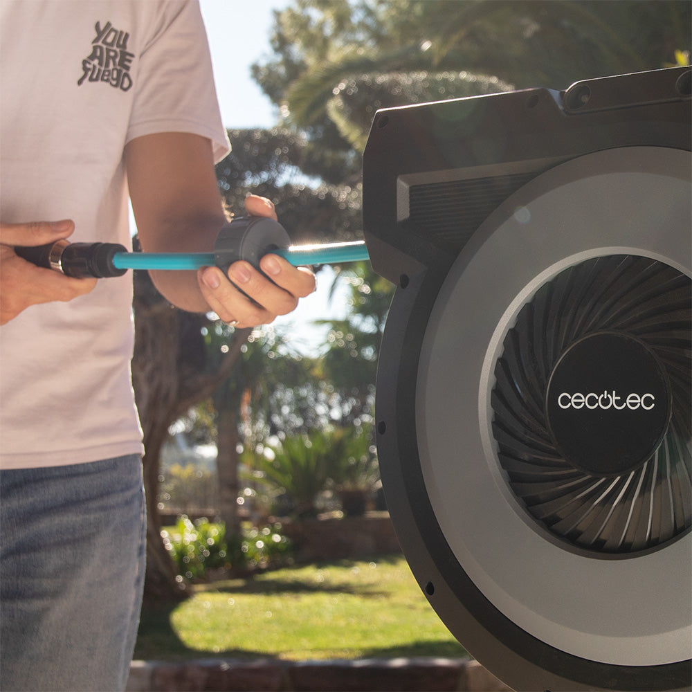 Cecotec HydroShell 200 Pro Tuyau Rétractable 20 m avec Technologie SlowReturn pour jardins petits et moyens