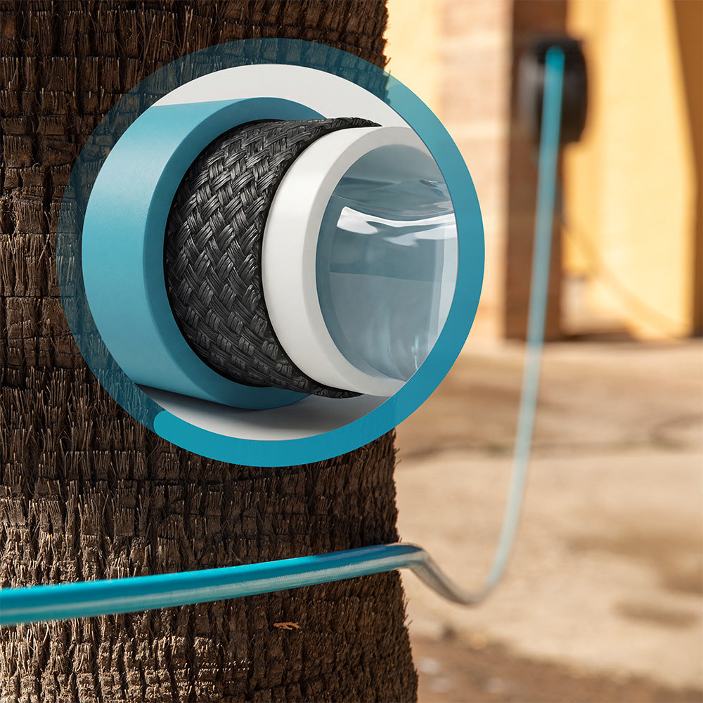 Cecotec HydroShell 200 Pro Tuyau Rétractable 20 m avec Technologie SlowReturn pour jardins petits et moyens