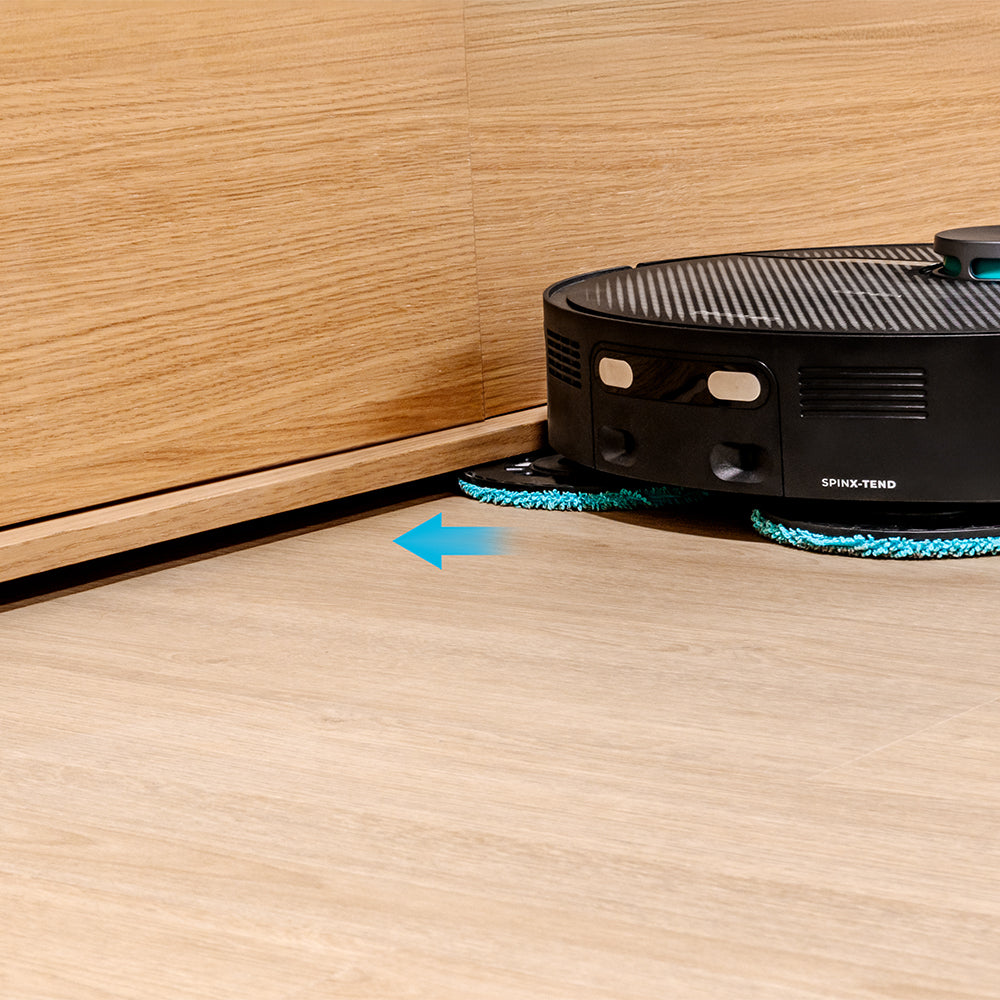 Cecotec Conga X70 Robot Aspirateur avec IA et Laser Eye pour Cartographie Précise et Navigation Intelligente