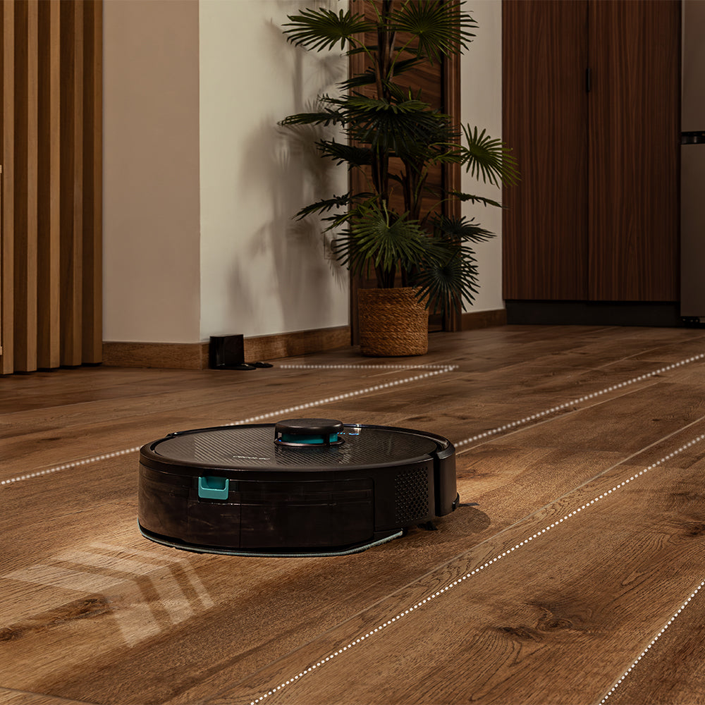Cecotec Conga M50 Robot Aspirateur Laser Carte Interactive Nettoyage Personnalisé Intelligent