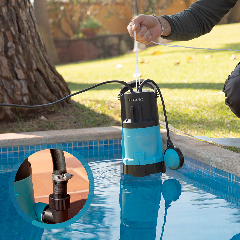 Cecotec Wasserpumpe Axike 750 2 in 1 für sauberes und schmutziges Wasser 14000 L pro Stunde