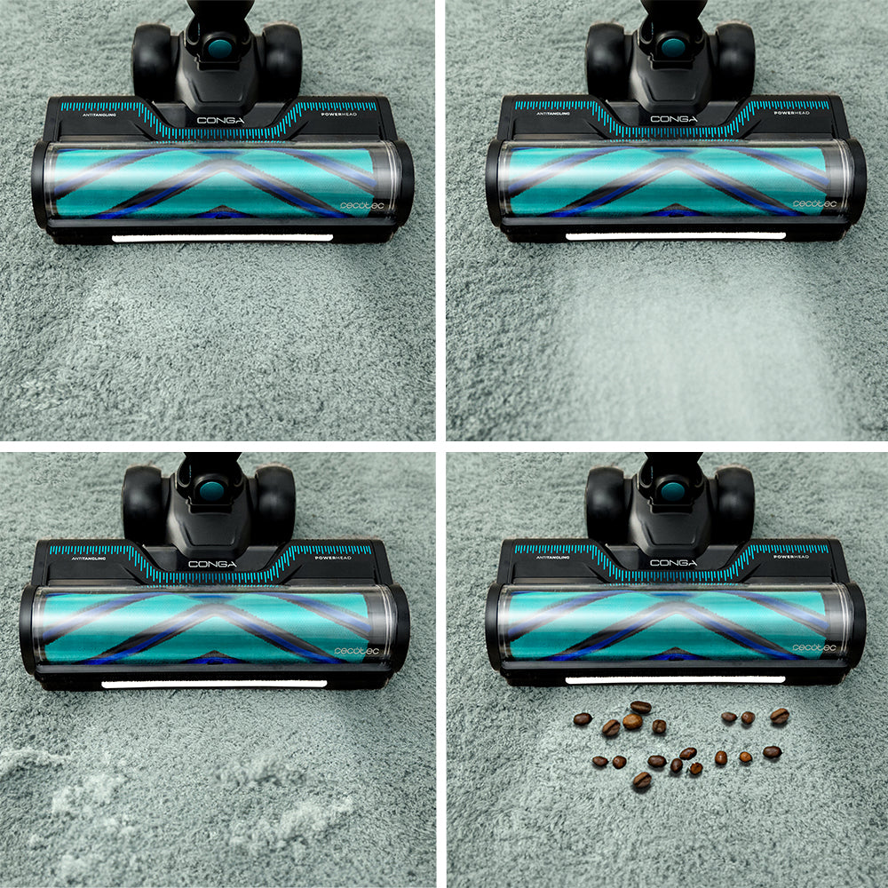 Cecotec Conga Rockstar RX50 Pet Flex Genesis Aspiradora 300 AW 750 W Motor Ungravity y Cepillos Autolimpiables