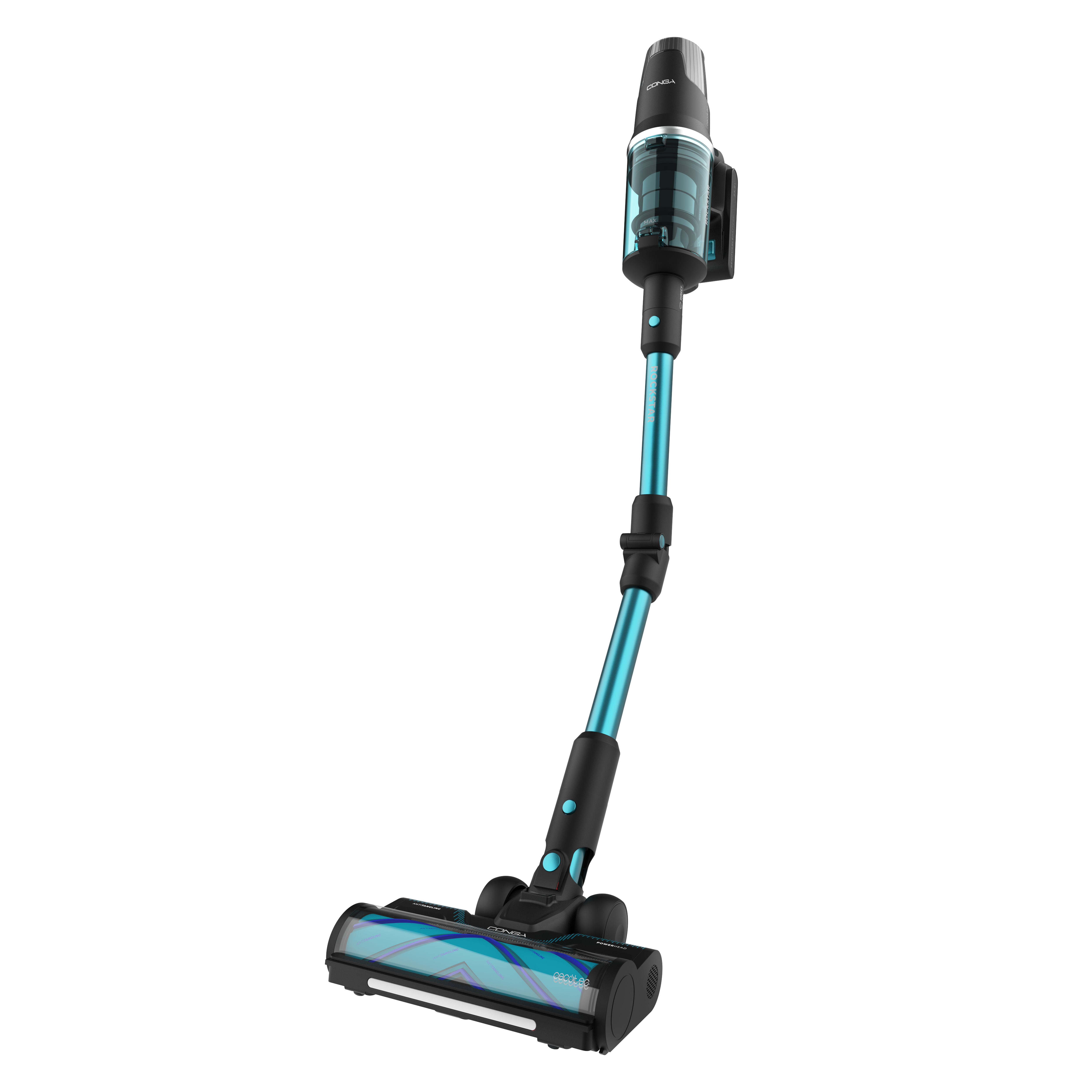 Cecotec Conga Rockstar RX50 Pet Flex Genesis Aspiradora 300 AW 750 W Motor Ungravity y Cepillos Autolimpiables