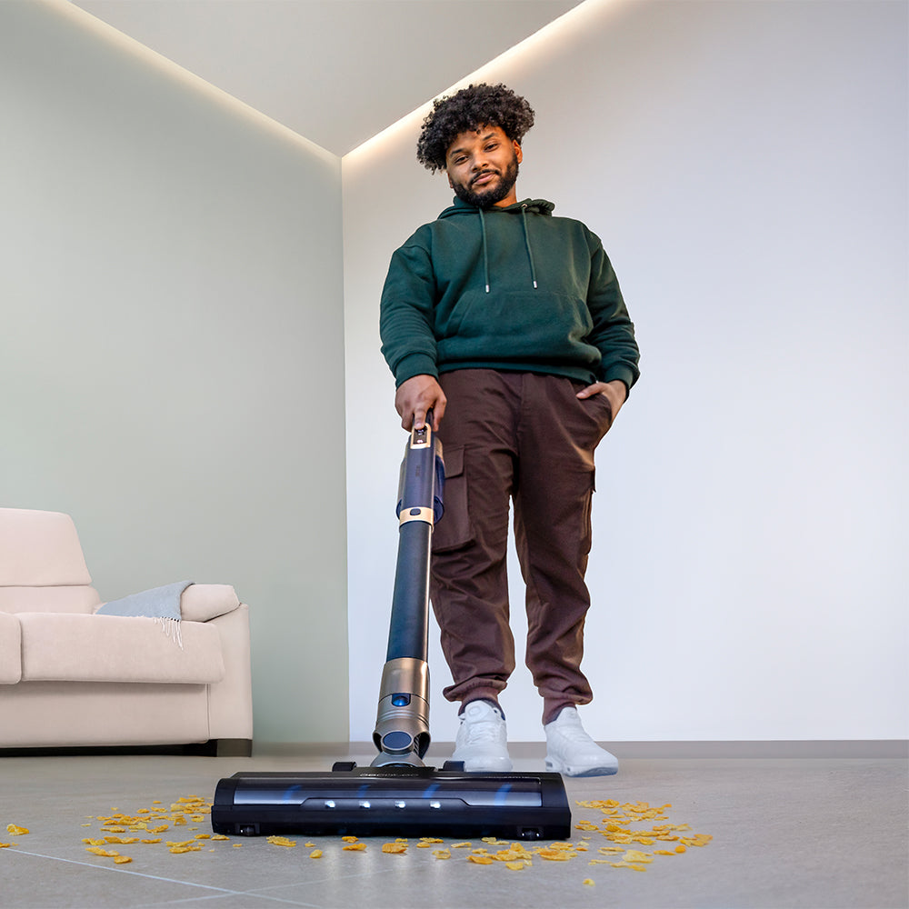 Cecotec Scoba 3000 Aspiradora 2 en 1 Vertical y Mano Motor Brushless 210 W 40 min