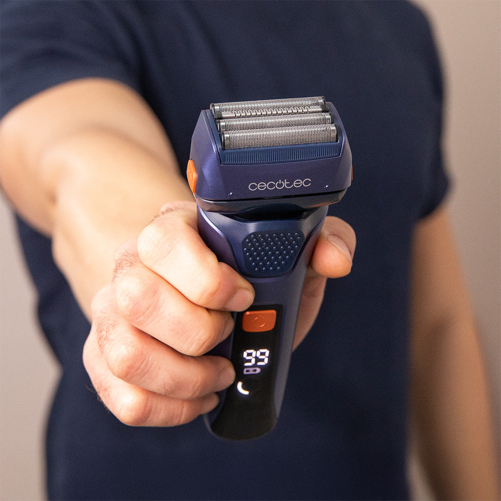 Cecotec Afeitadora Eléctrica PrecisionCare X Trimm ProElite 4000 Con 4 Cuchillas Y Uso Húmedo
