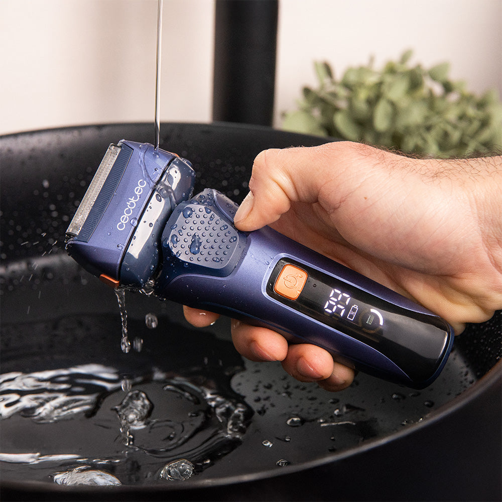 Cecotec Afeitadora Eléctrica PrecisionCare X Trimm ProElite 4000 Con 4 Cuchillas Y Uso Húmedo