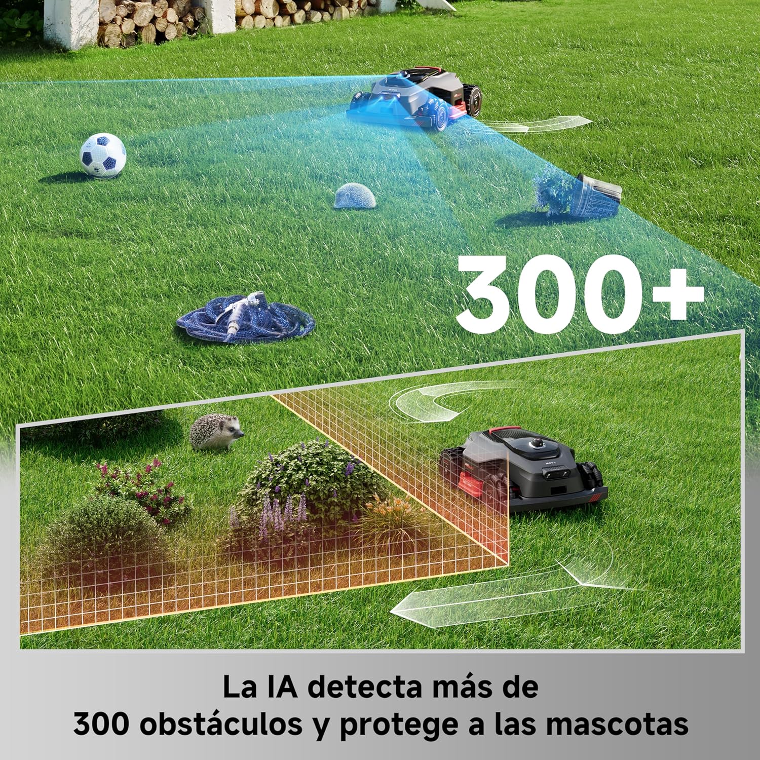 Mova – LiDAX Ultra 1000 robot tagliaerba senza filo perimetrale AWD