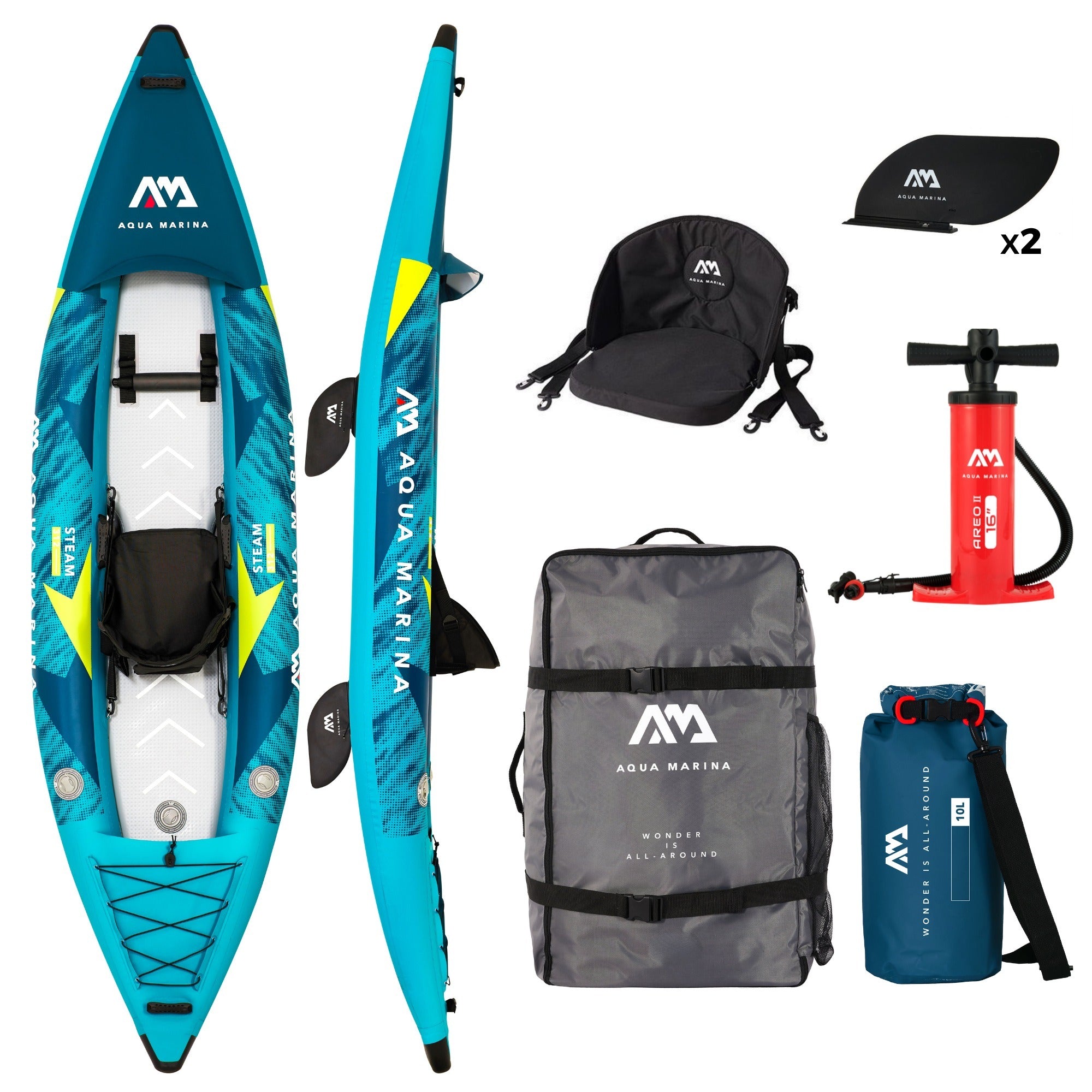 Aqua Marina - Steam 10'3" ST-312 kayak hinchable 1 Plaza