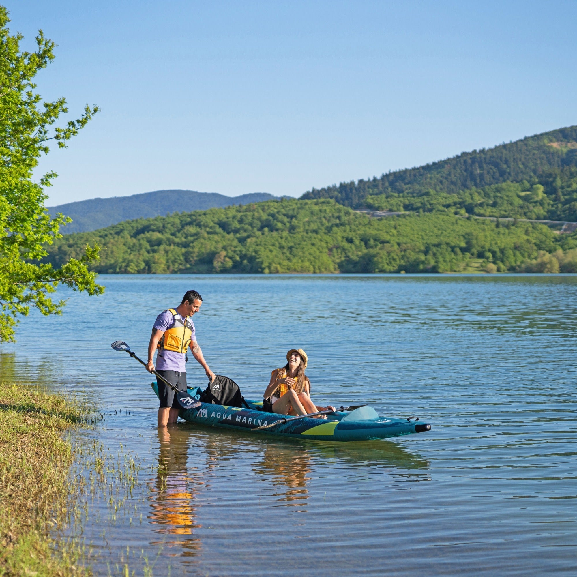 Aqua Marina - Steam 13'6" ST-412 kayak gonflable 2 places