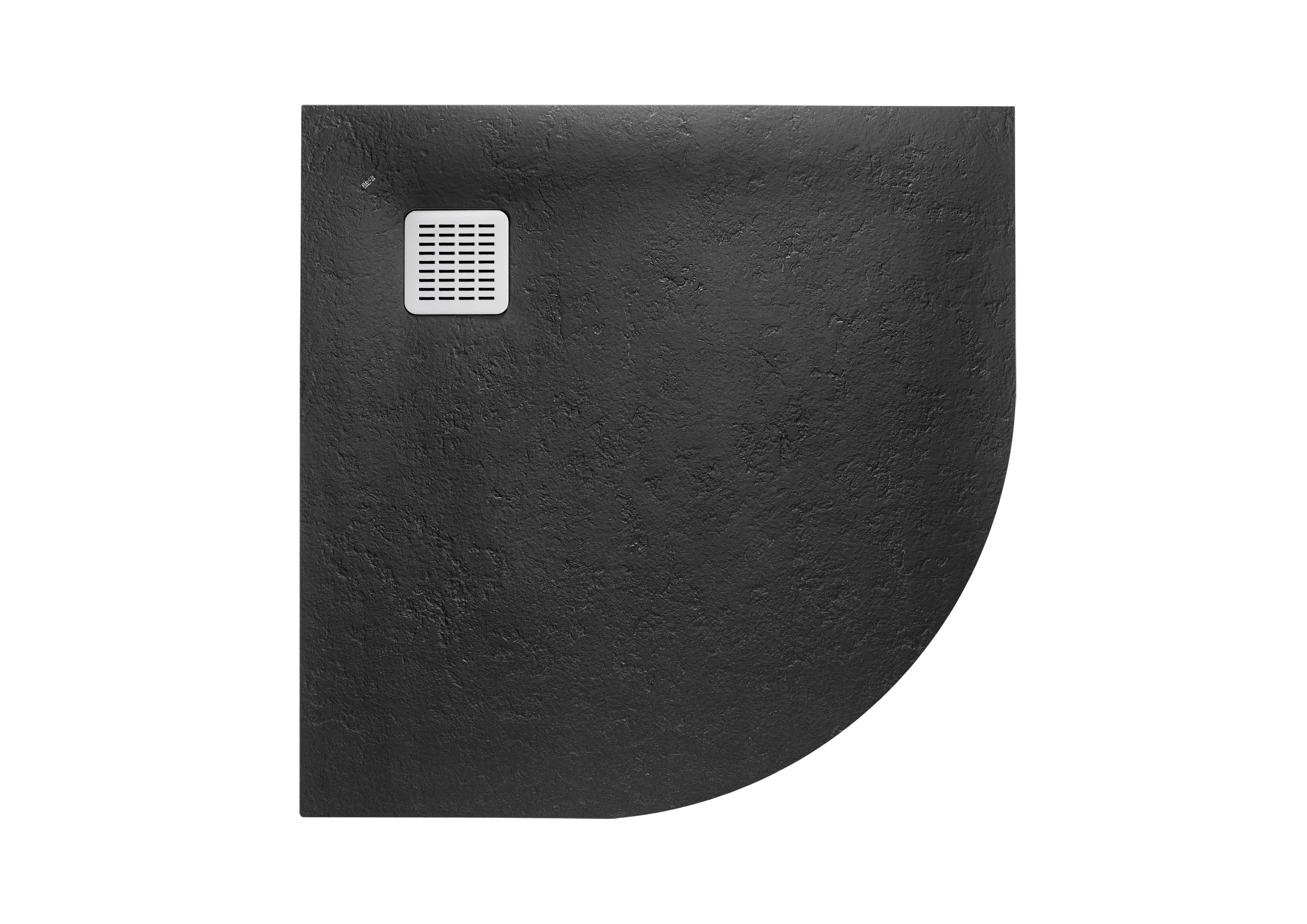 ROCA - Plaque de douche Extraplane noire d'origine Stonex® Extrapla®