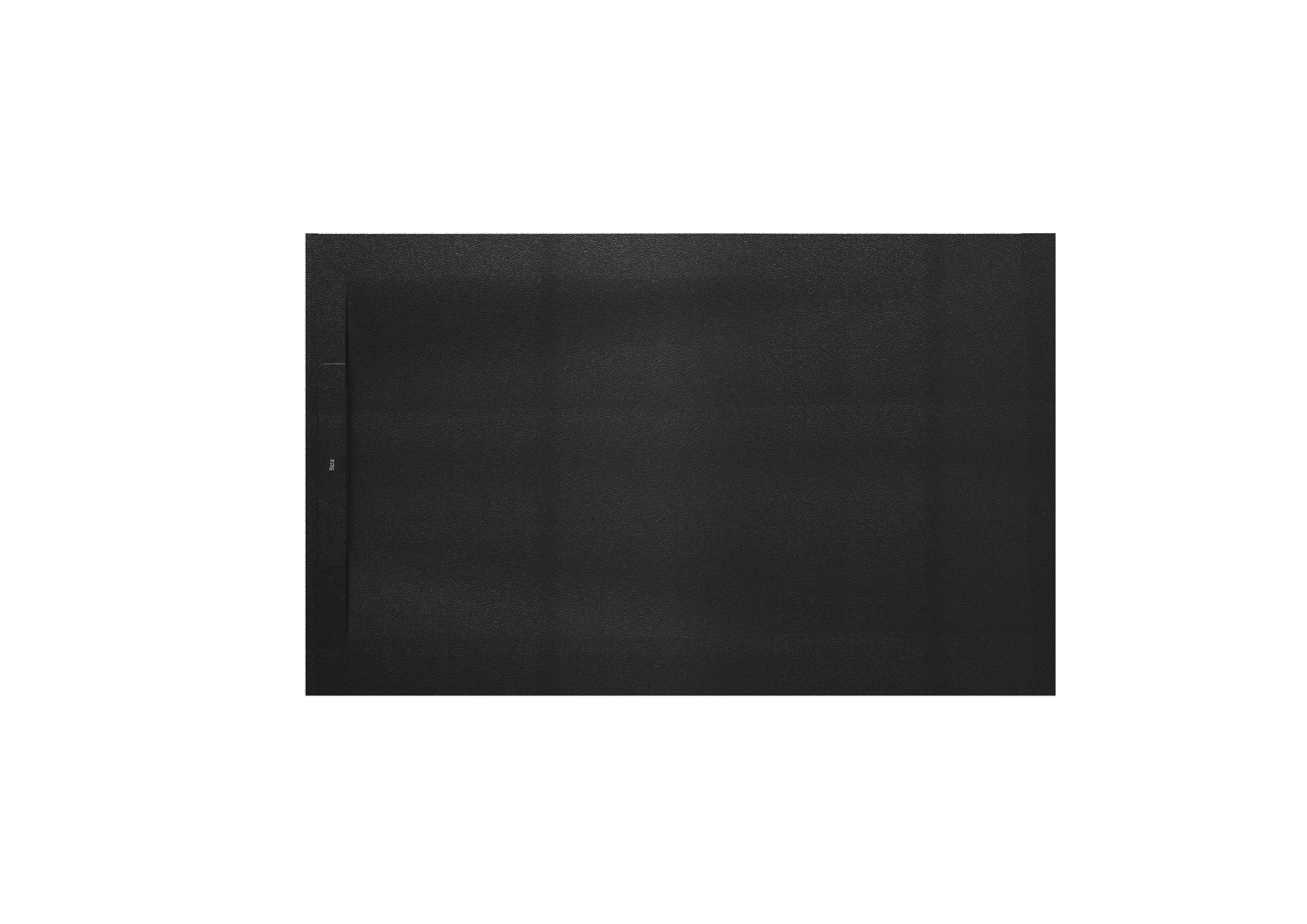 ROCA - Stonex® Black Extraplano Placa de chuveiro