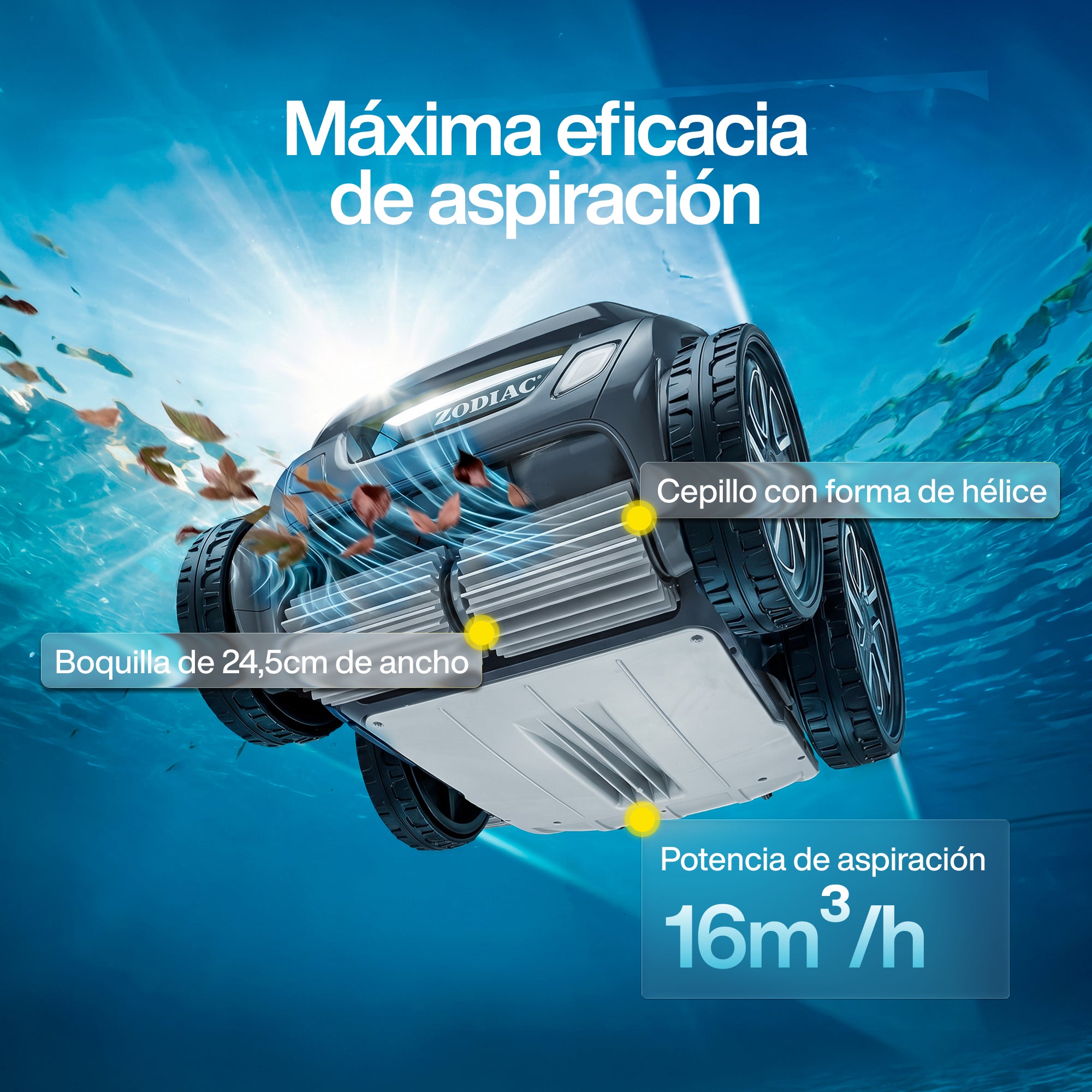 Zodiac - Alpha OA 6600 iQ Robot Piscine avec fil