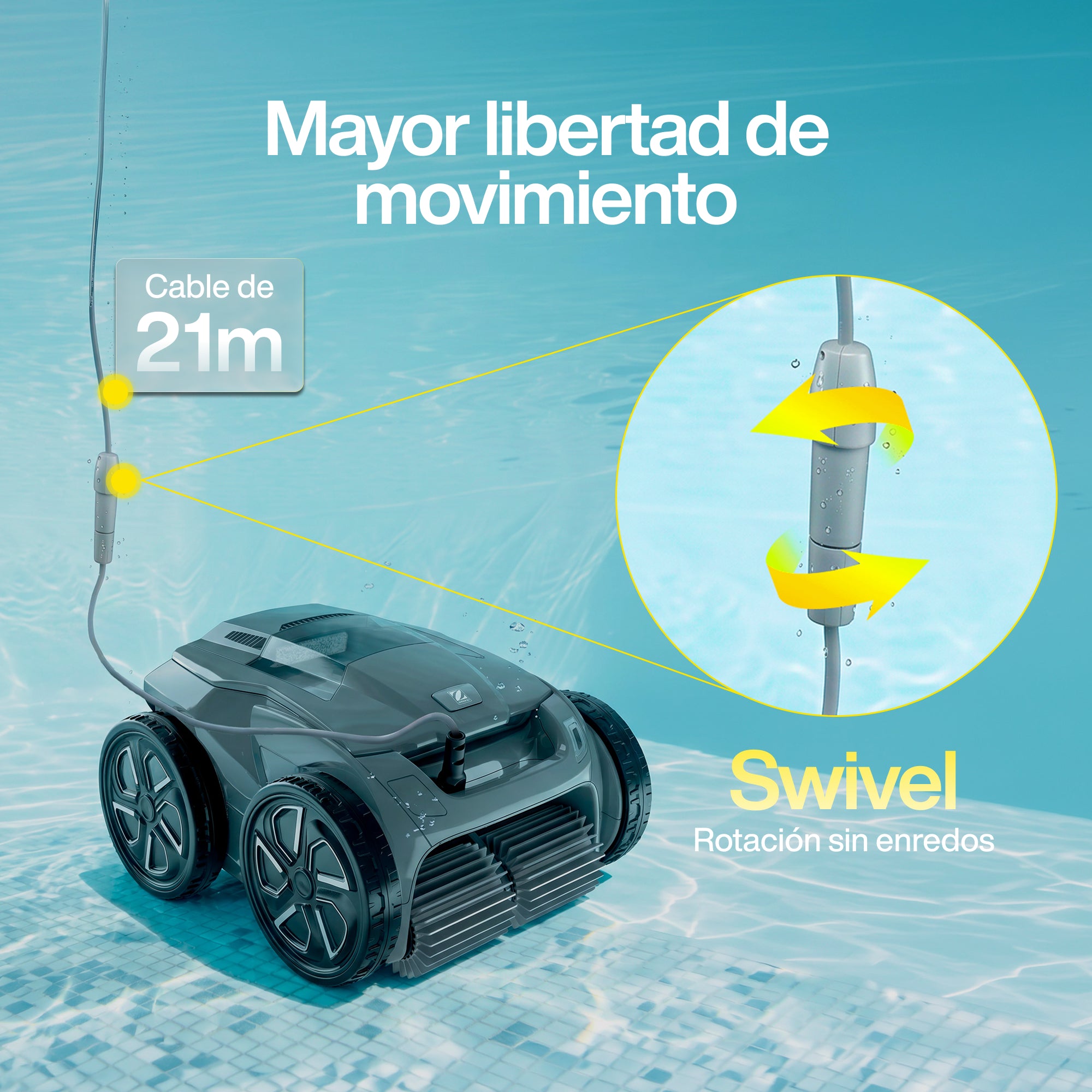 Zodiac - Alpha OA 6600 iQ Robot Piscine avec fil
