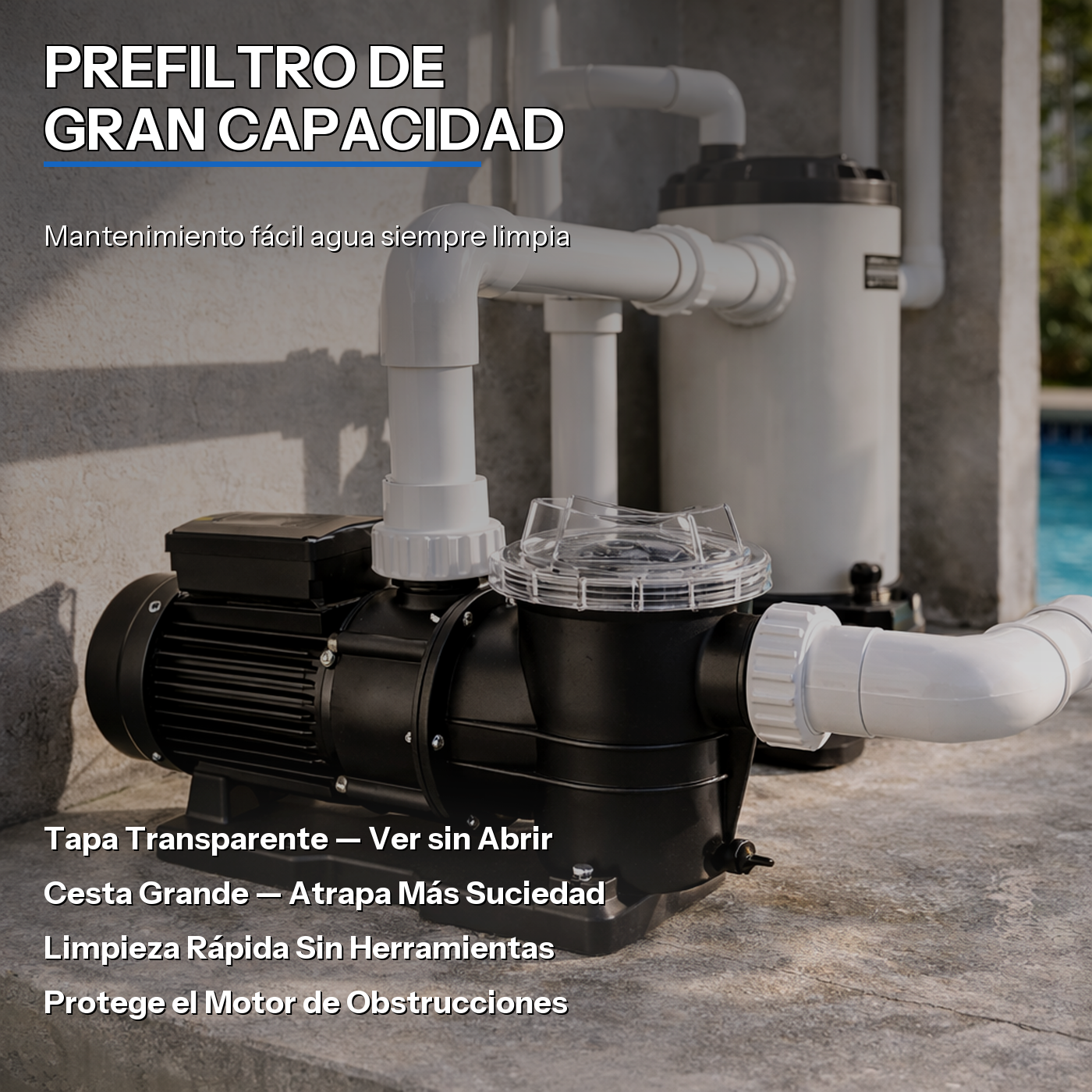 Nix Pool - Bomba de piscina X