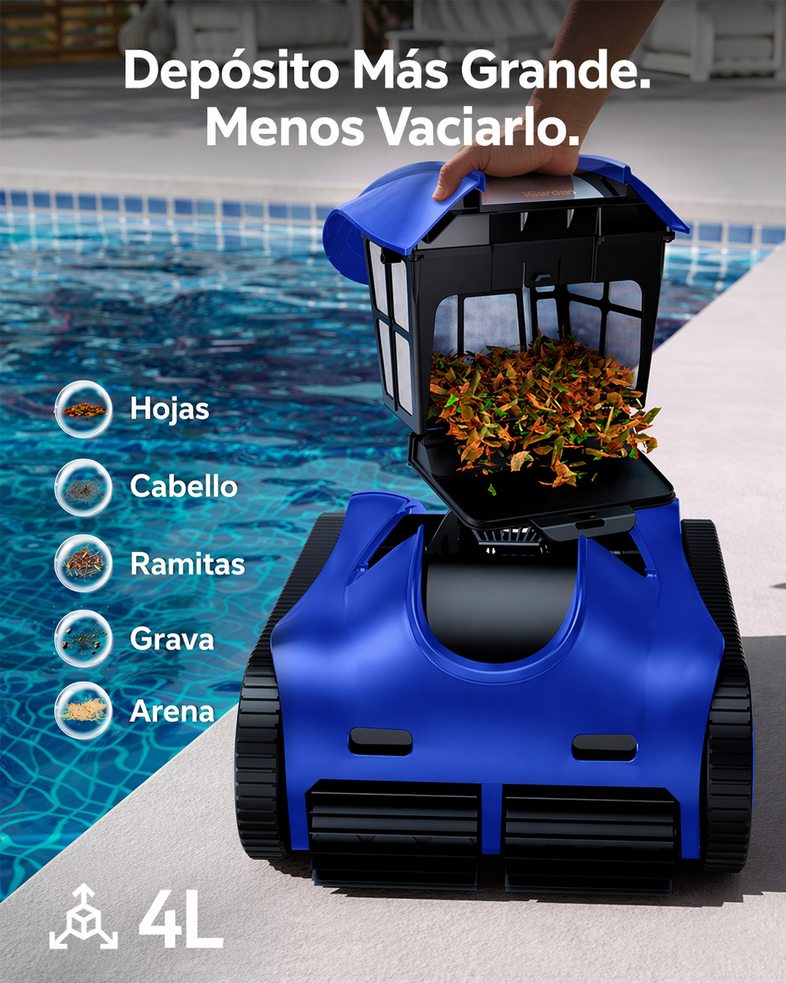 iGarden K60 Robot Piscina Senza Fili