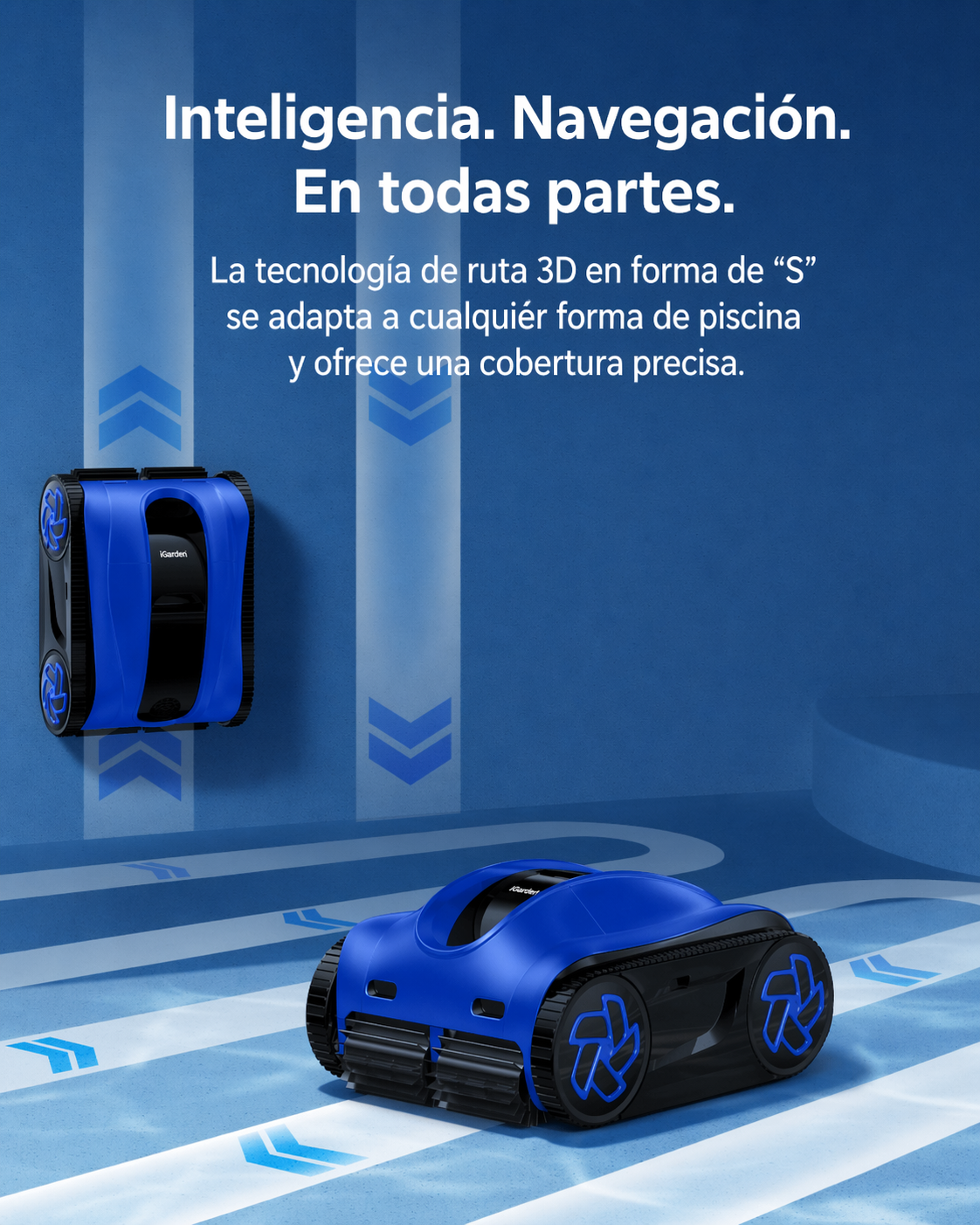 iGarden K60 Robot Piscina Senza Fili