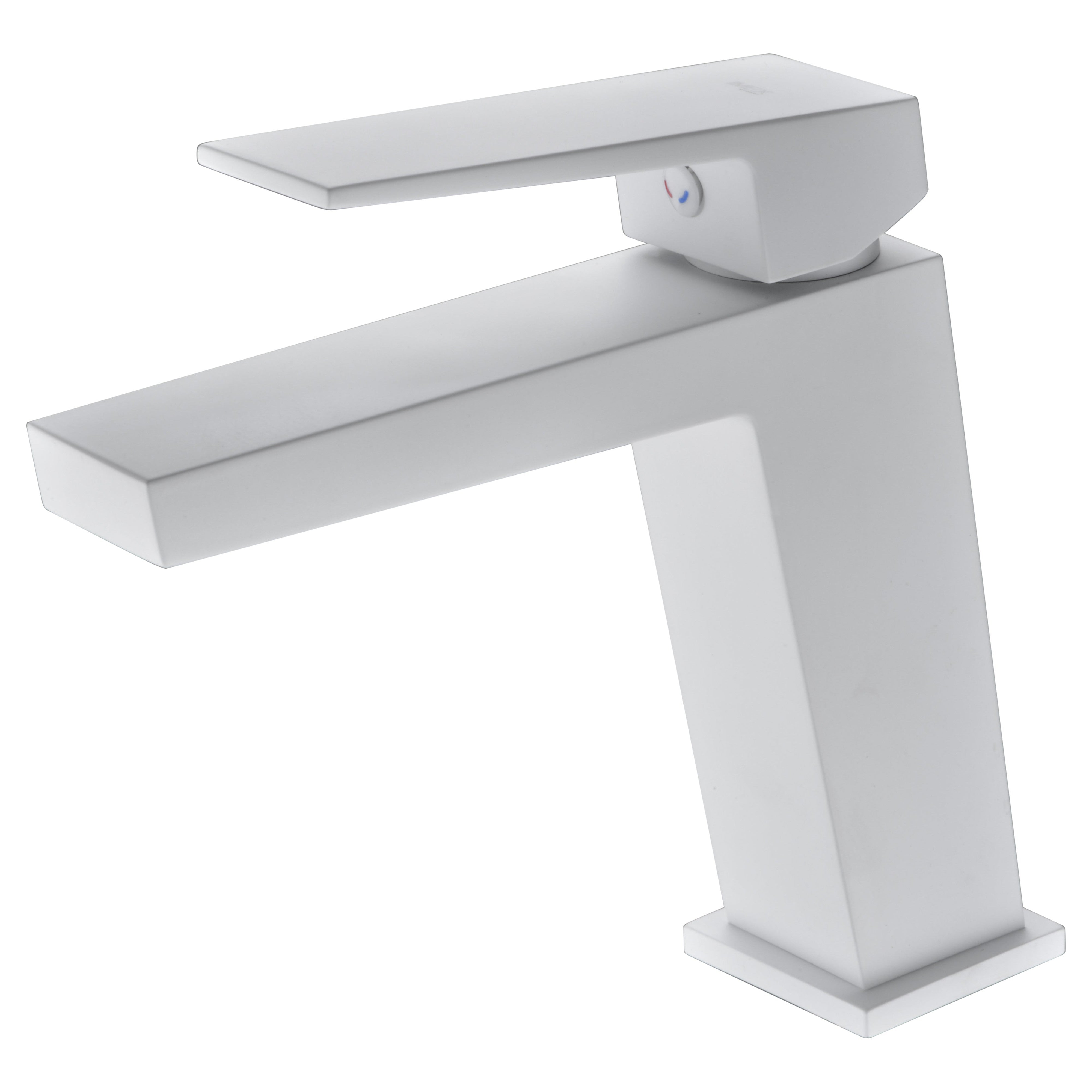 IMEX - MONOMANDO SINK ART WHITE MATTE