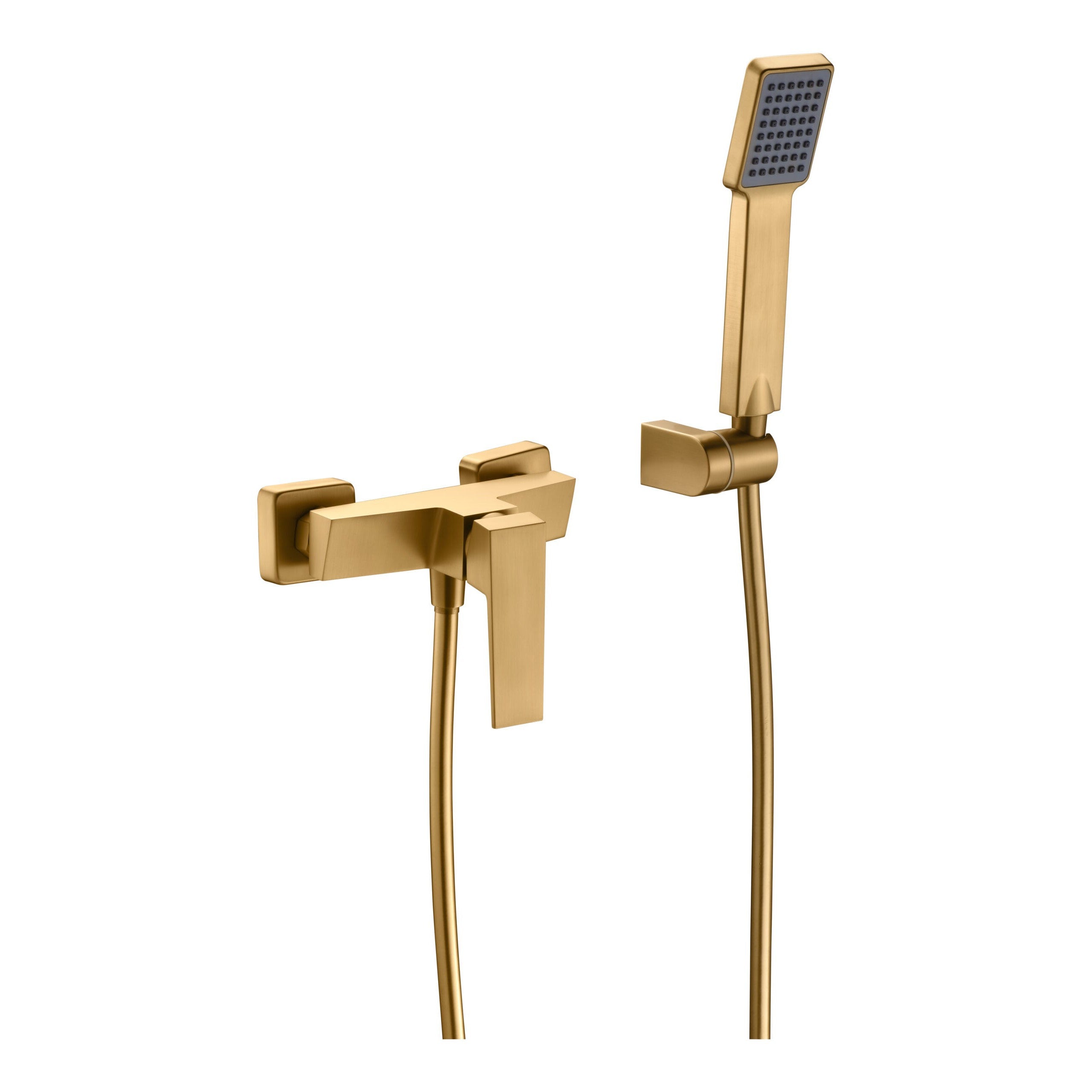 IMEX - Kit Shower Momand Art Gold escovado