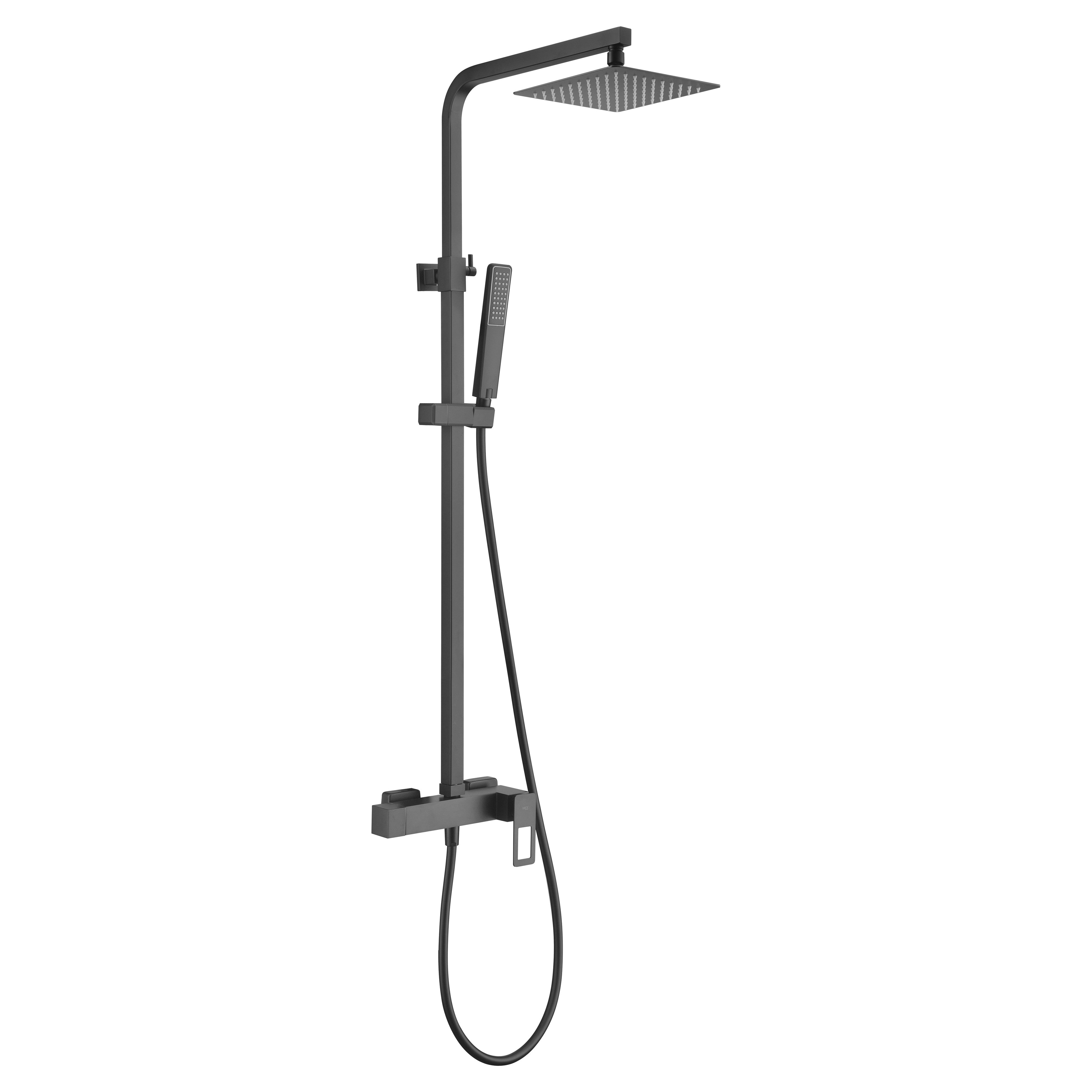 Imex - Shower set Matte black Sweden