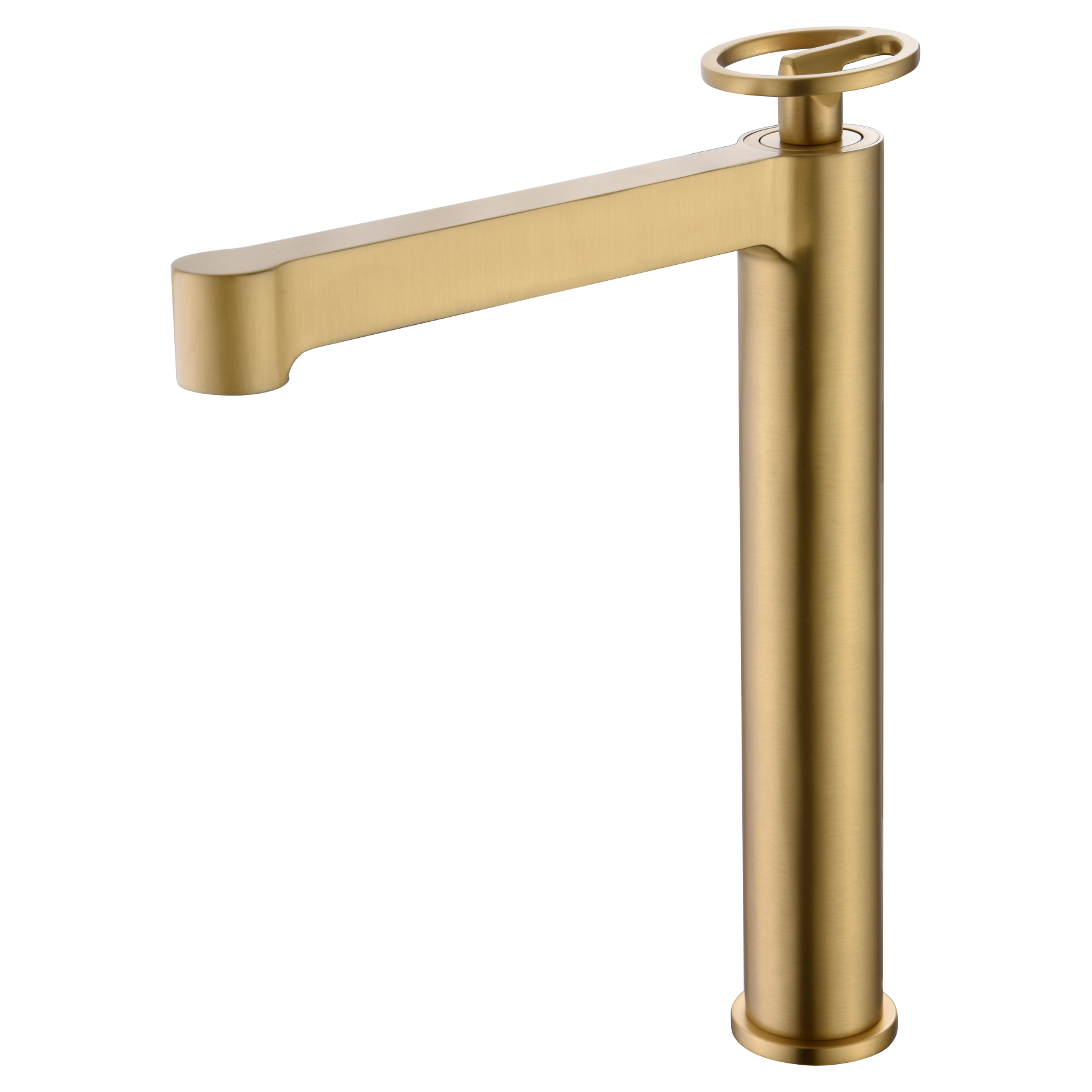 Imex - Monomando lavabo alto Olimpo oro cepillado