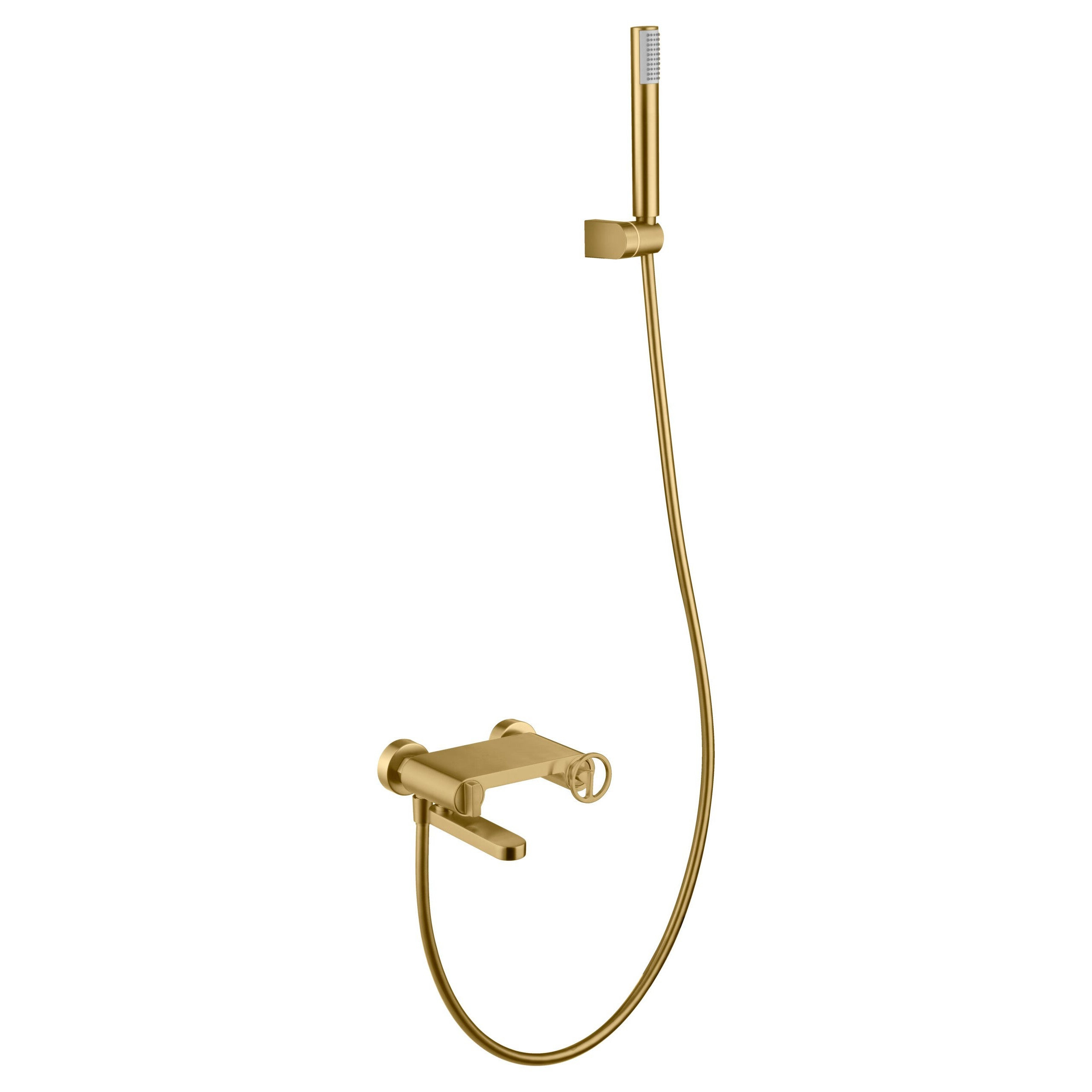 Imex - Bathroom Kit / Shower Monomando Olimpo Gold Brushing