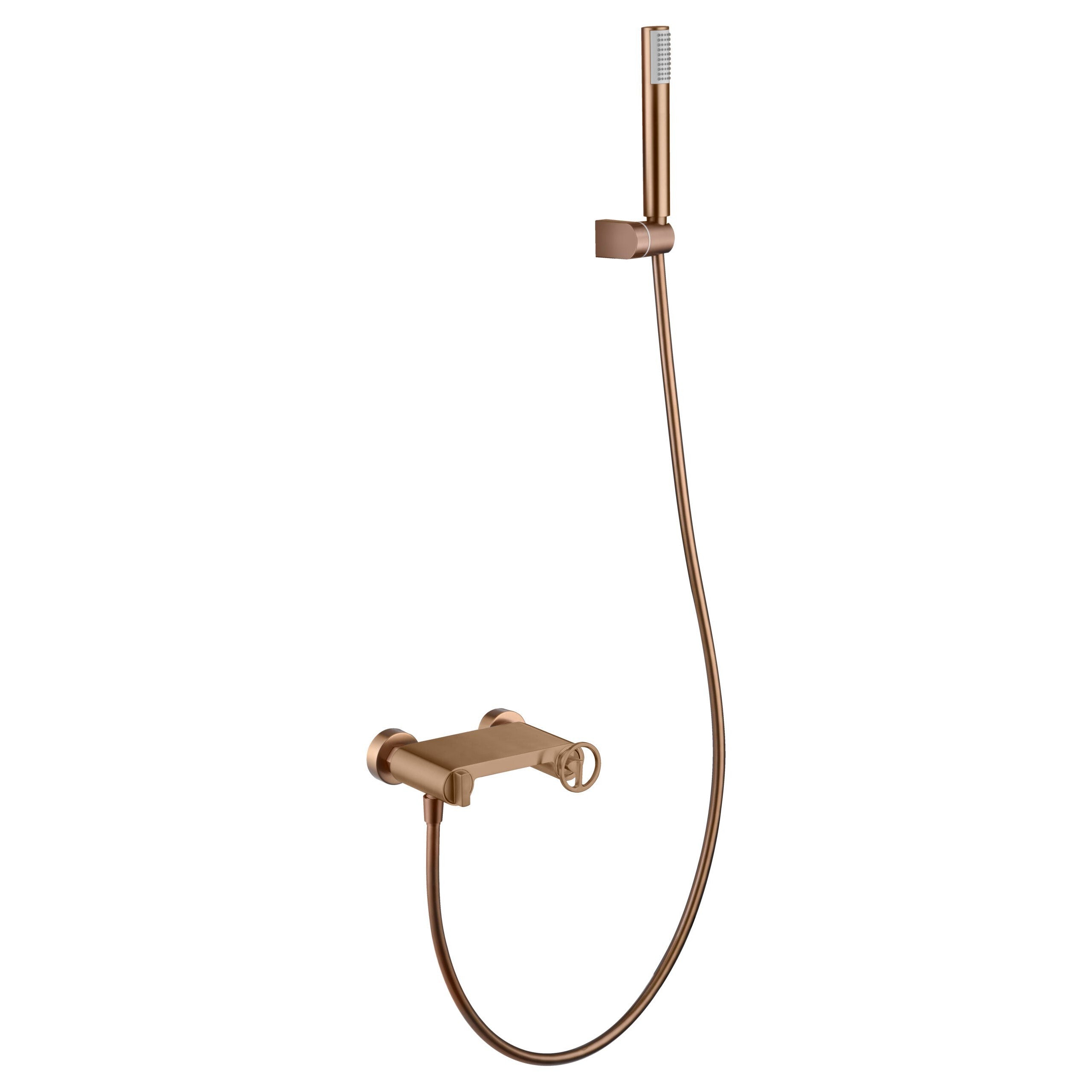 IMEX - Kit Shower Monomando Olimpo Gold Rose Pushing