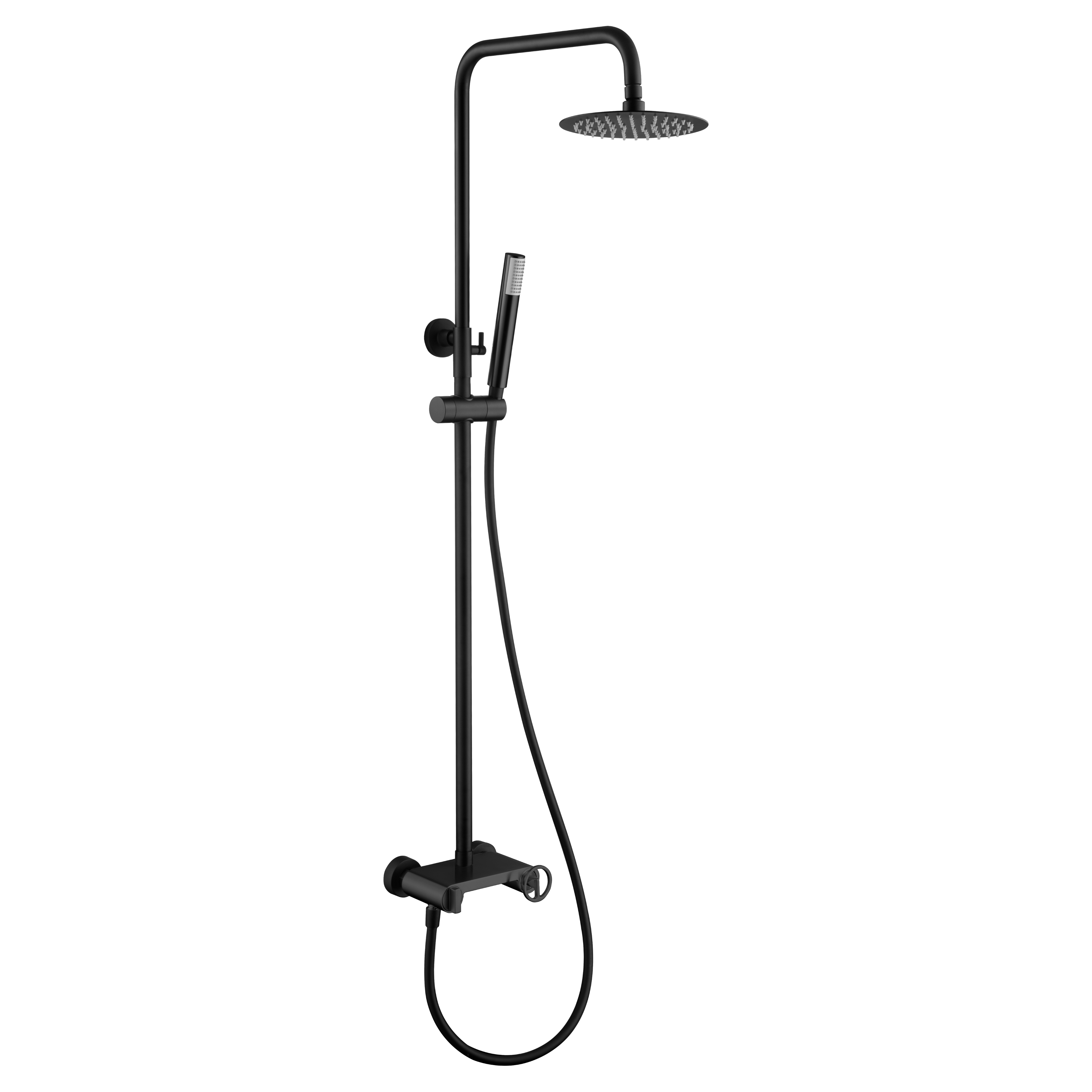 IMEX - Set Shower Monomando Olimpo Matte Black