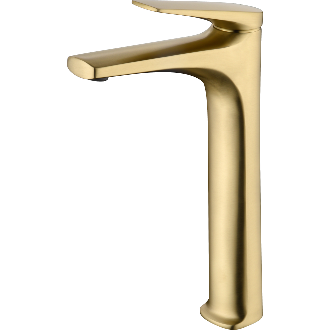 Imex - Monomando lavabo alto Delos oro cepillado