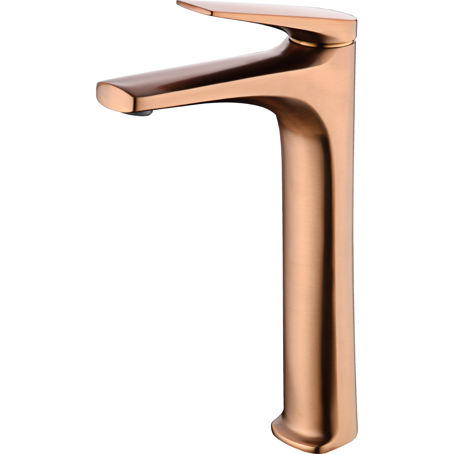 Imex - Monomando lavabo alto Delos oro rosa cepillado