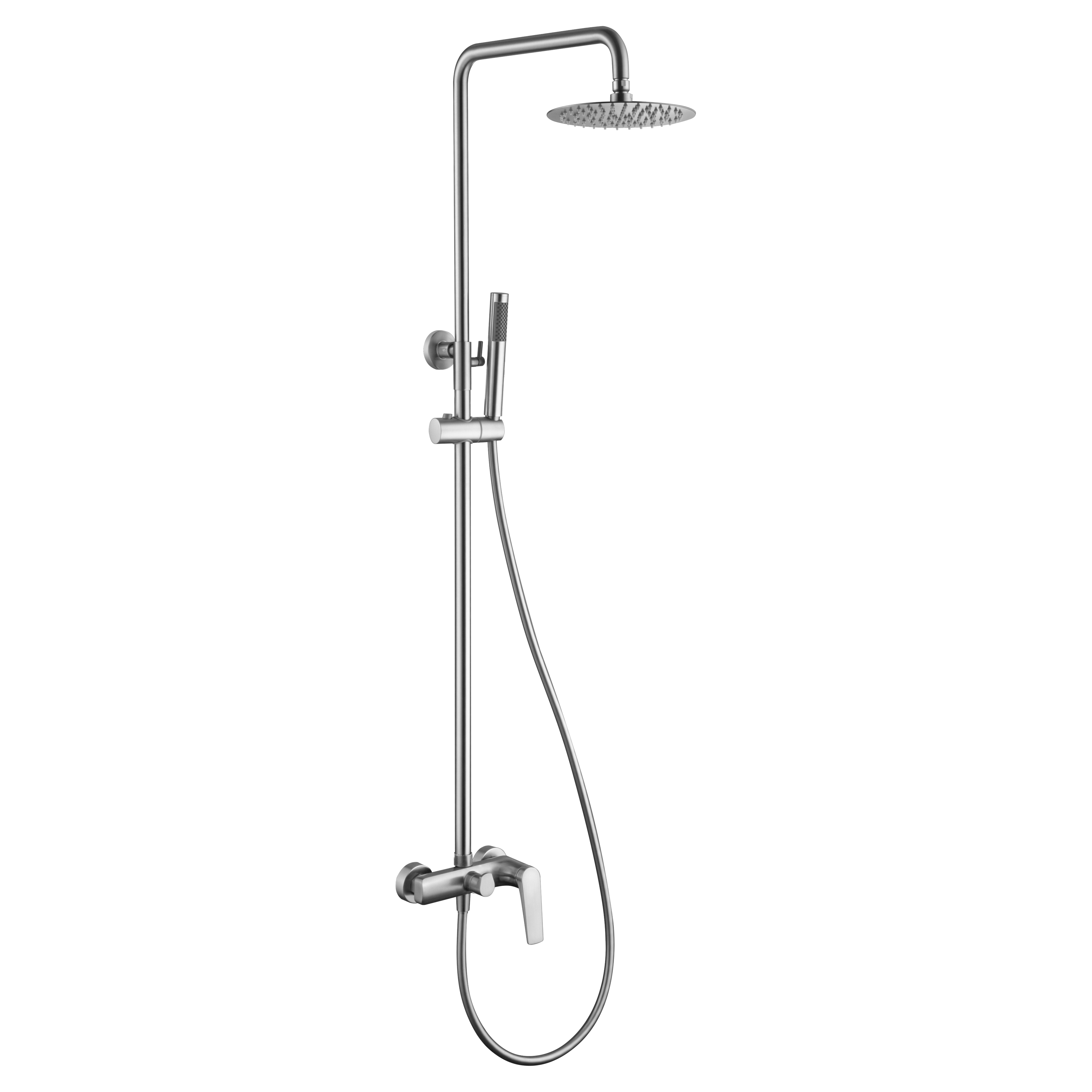 IMEX - Set shower monomando delos (steel S.316)