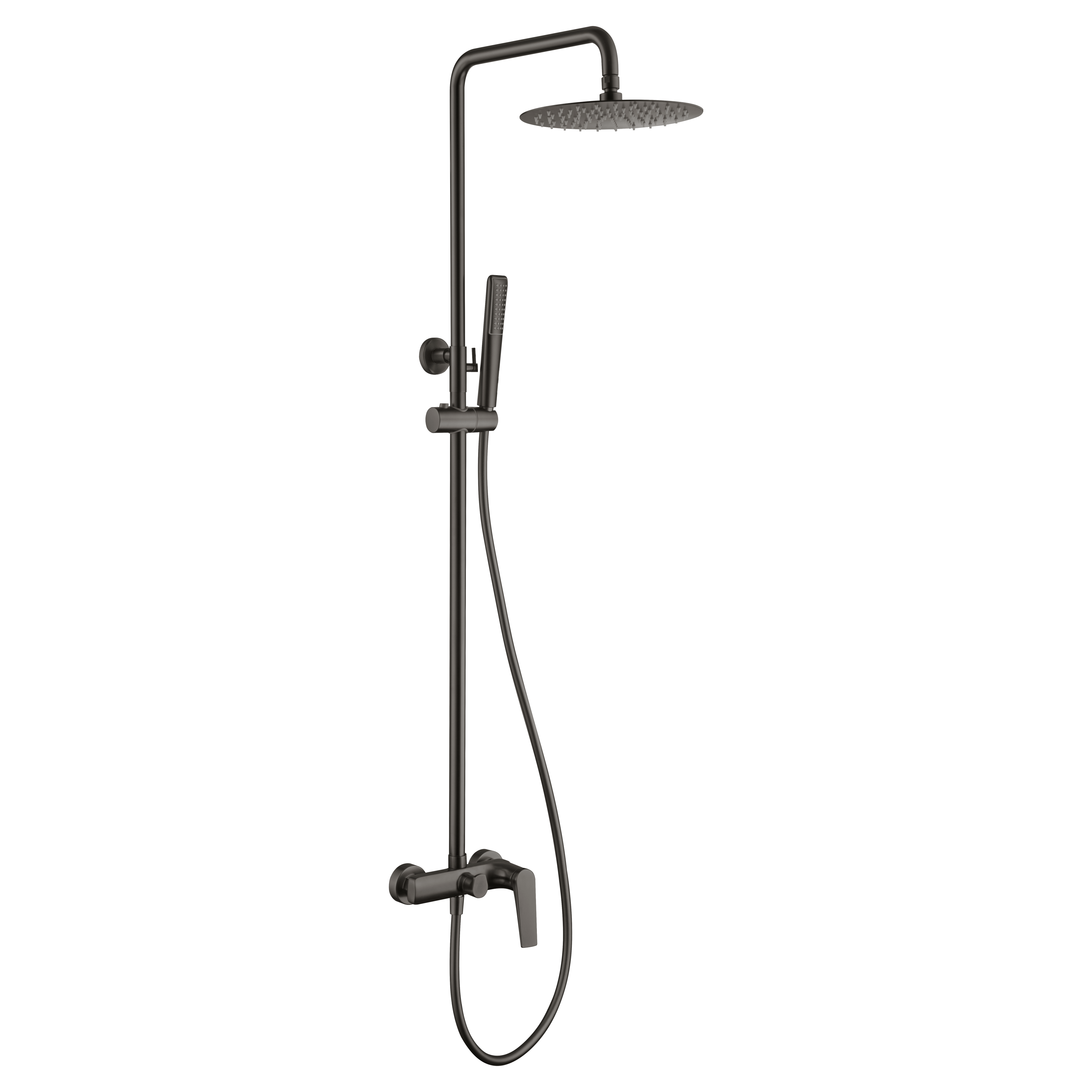 IMEX - Douche set par le métal de pistolet noir