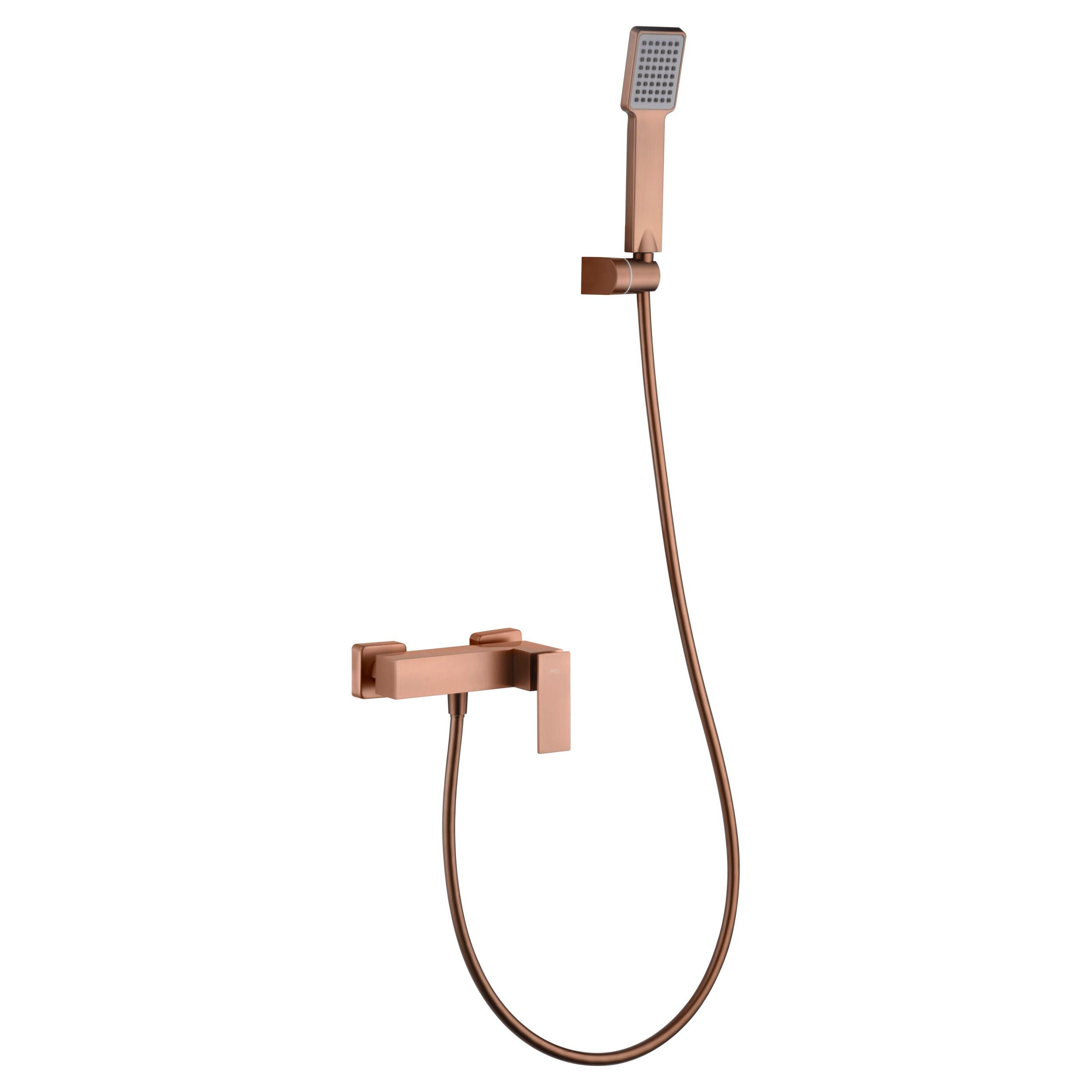 IMEX - Kit Shower Monomando Pisa Bushed Pink Gold