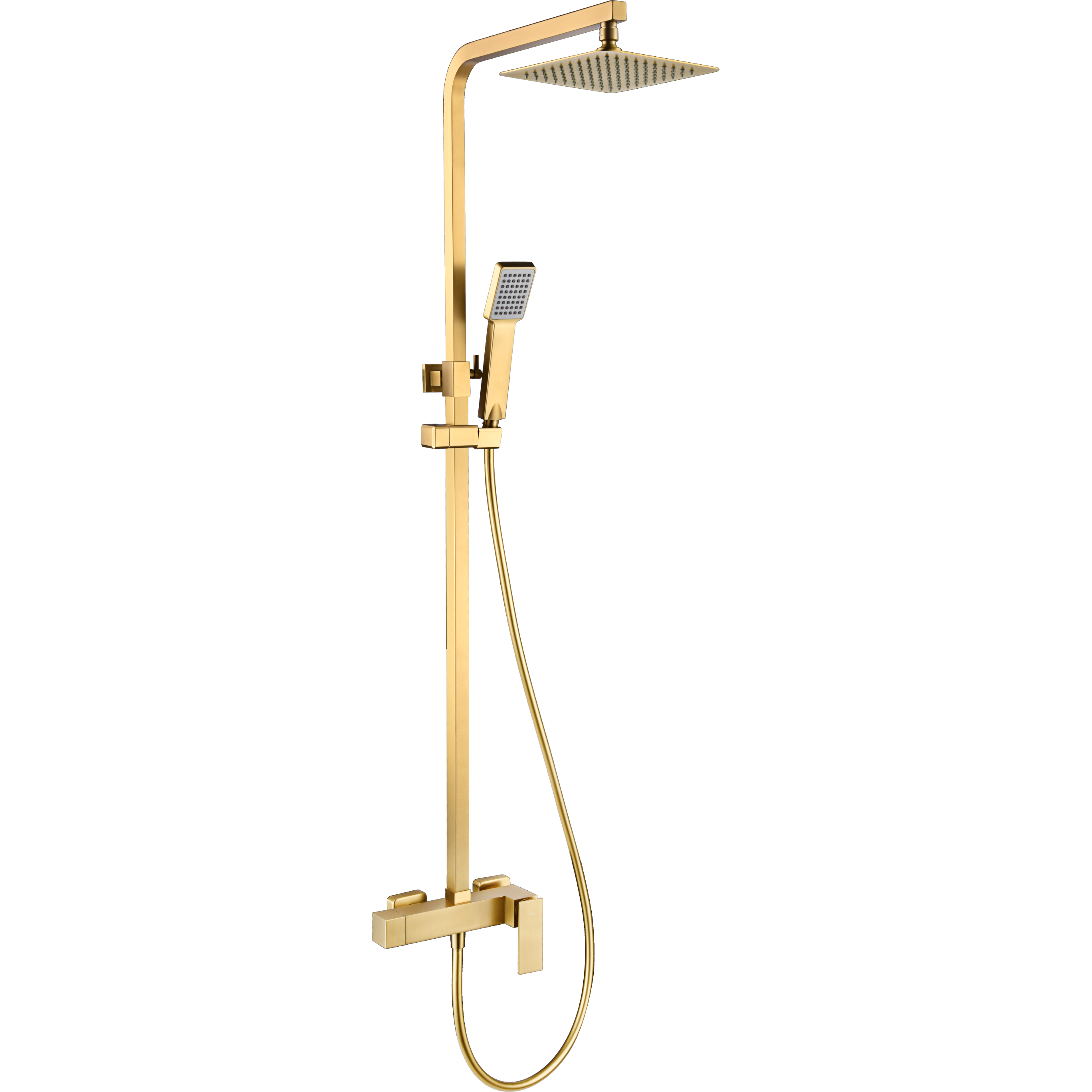 Imex - Set shower monomando steaded gold