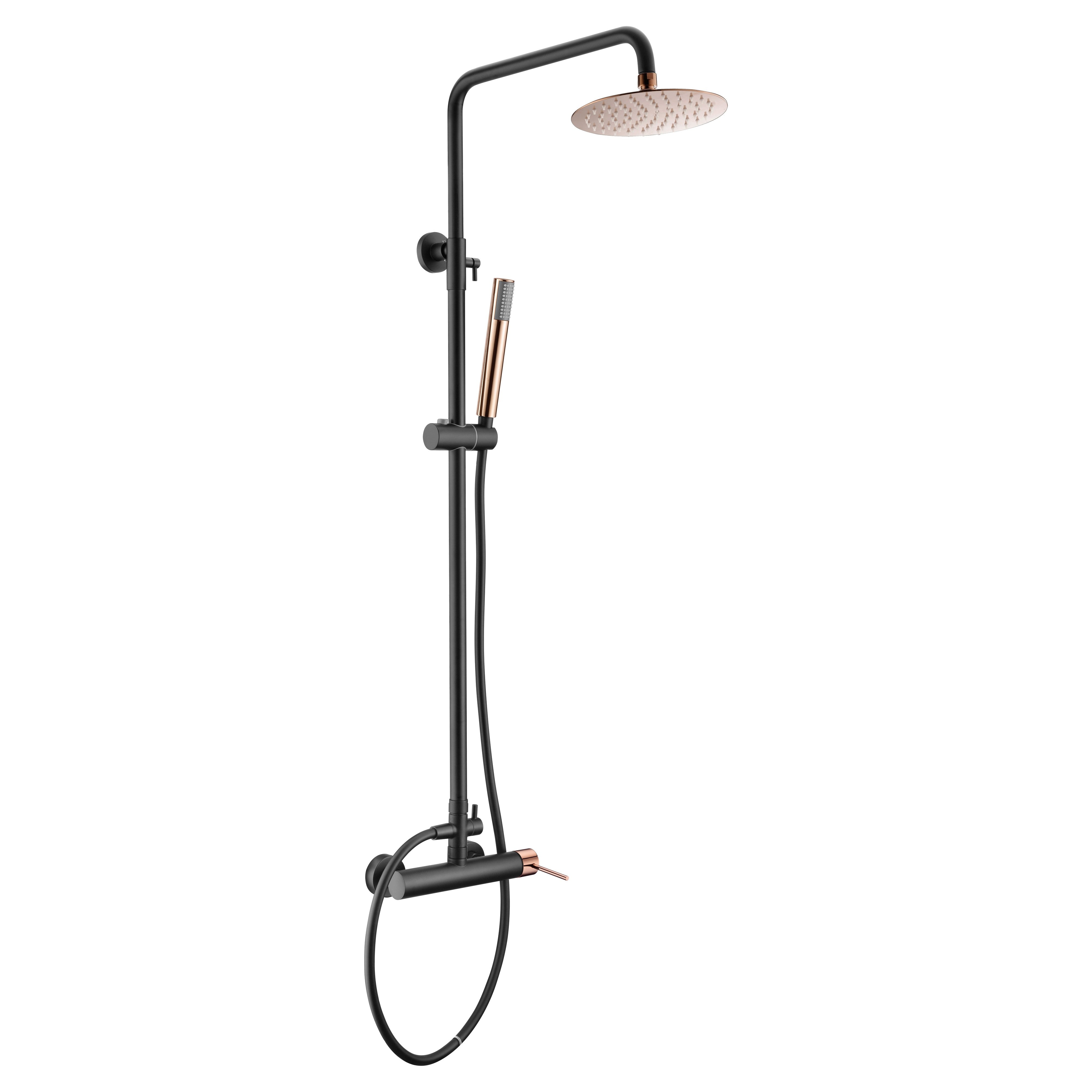 IMEX - Douche Ensemble par Milos Black Rose Gold