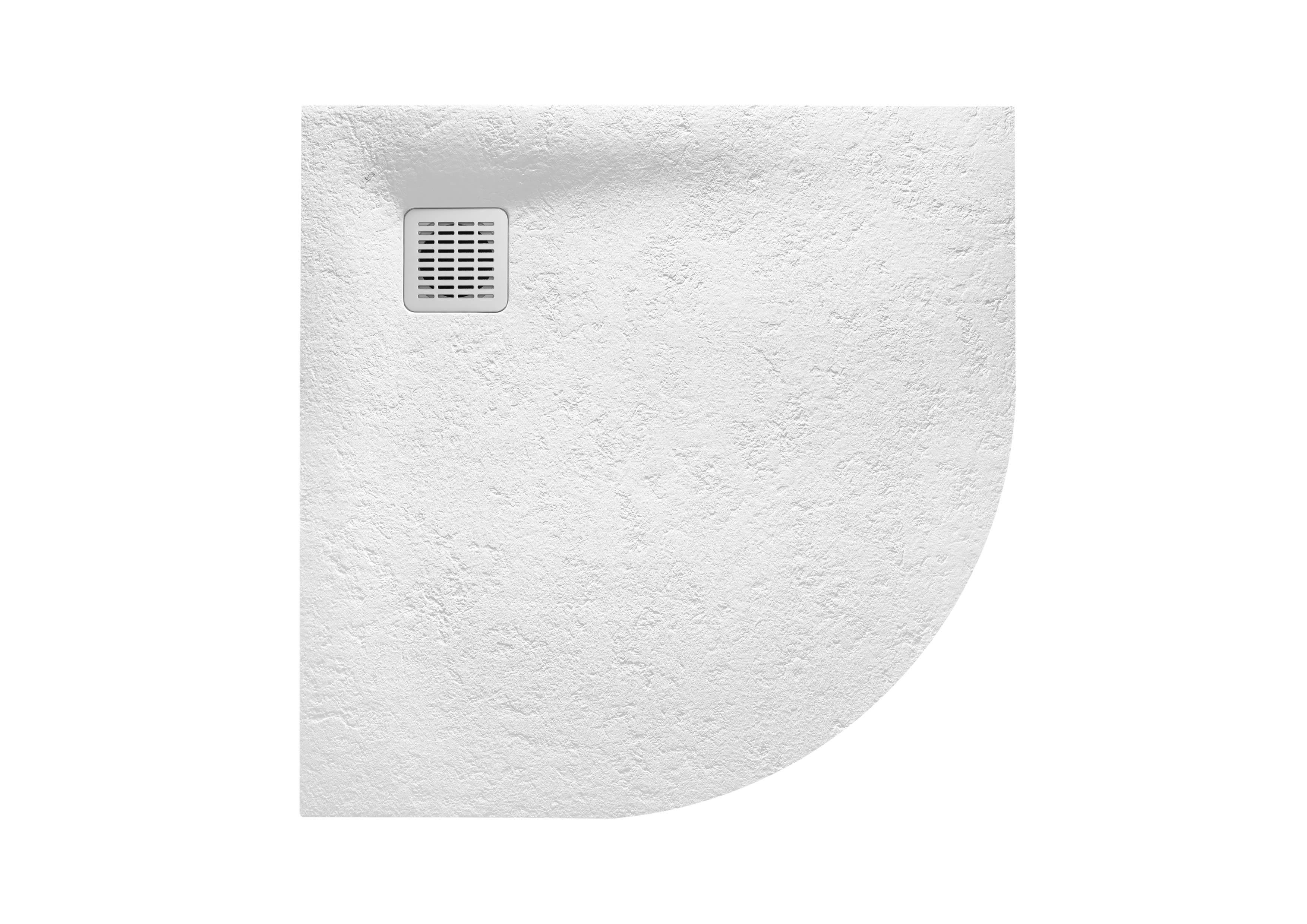 ROCA - Plaque de douche terran originale Stonex® White Extrapla®