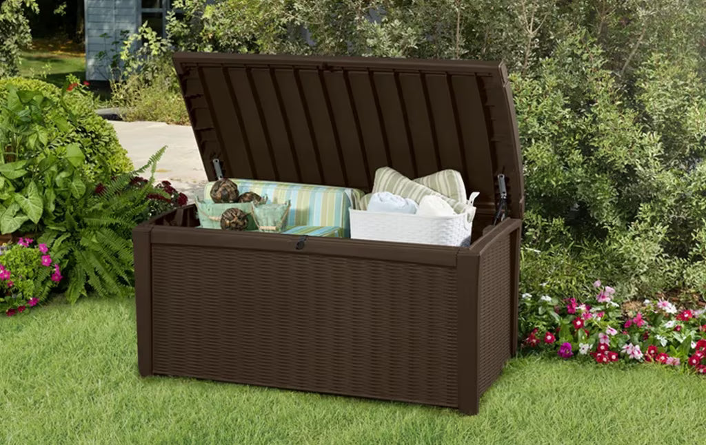 Keter - Arcón de exterior Borneo marrón