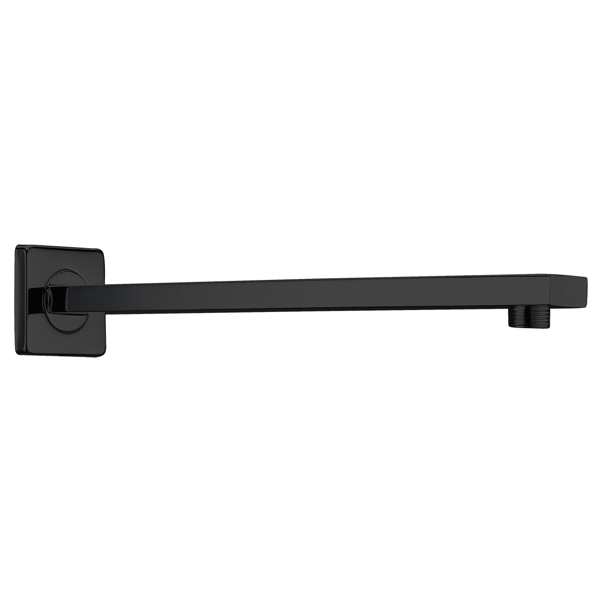 Imex - Matte black square wall arm