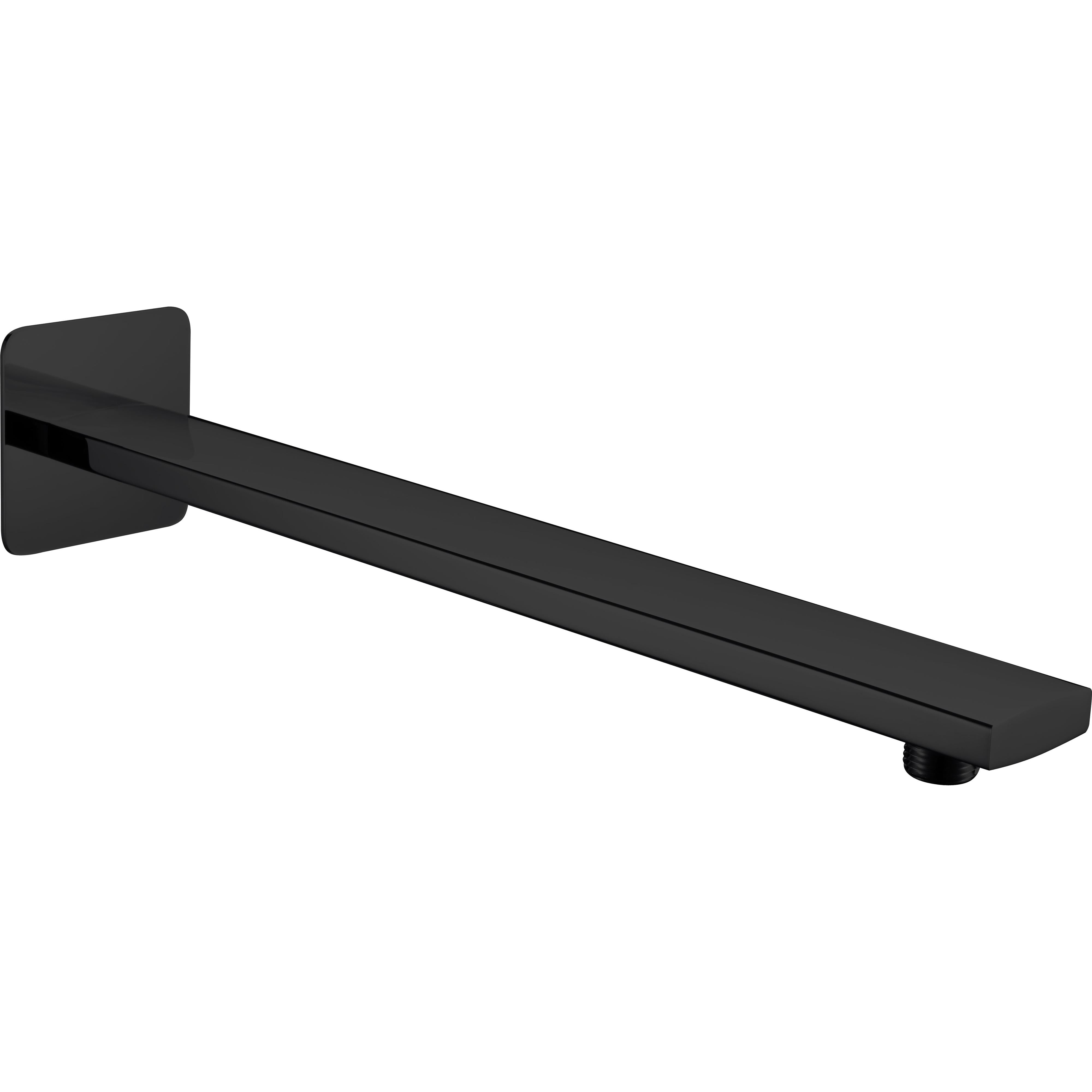 Imex - Matte black oval wall arm