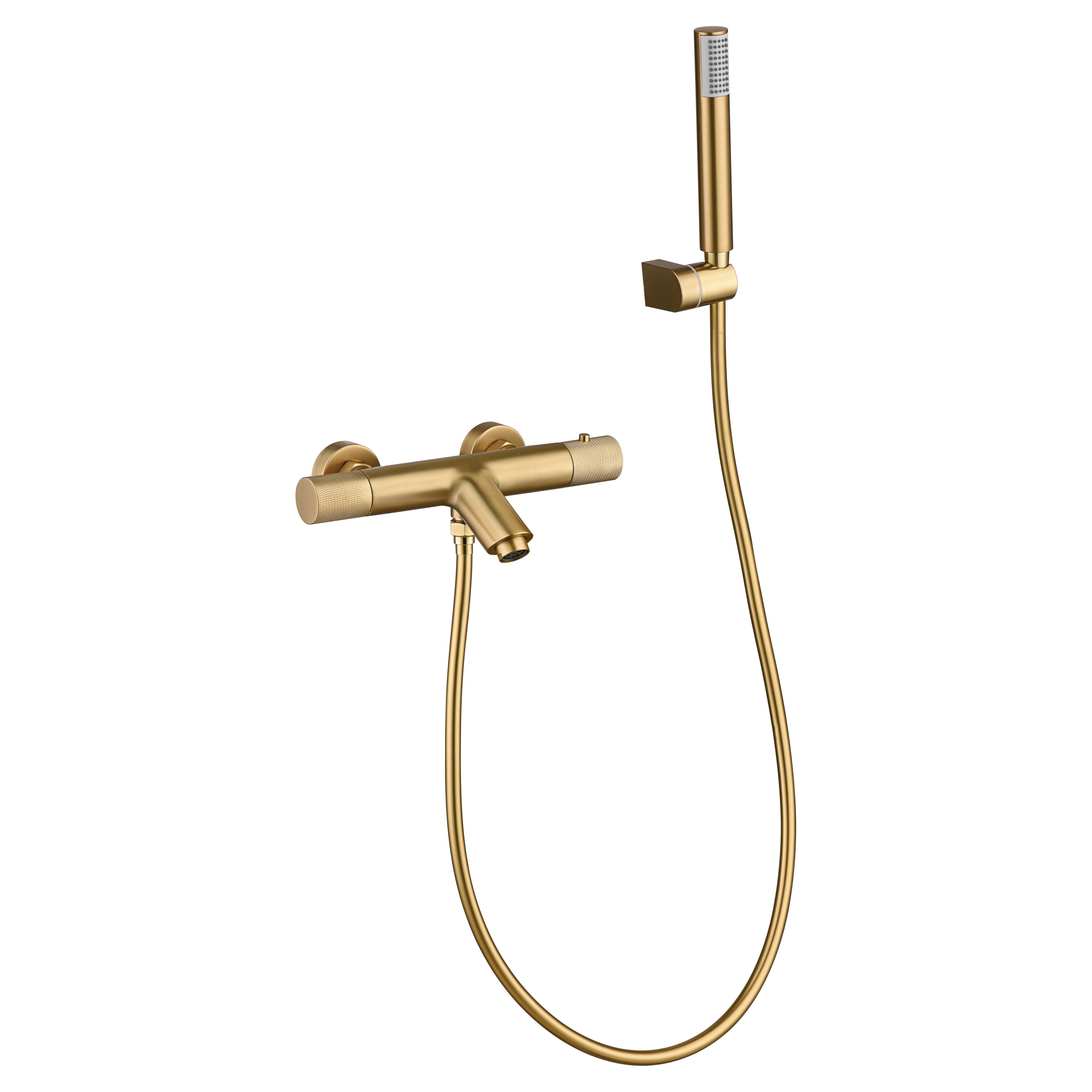 IMEX - Badezimmer Tap/Thermostatische Duschlinie Gold gebürstet