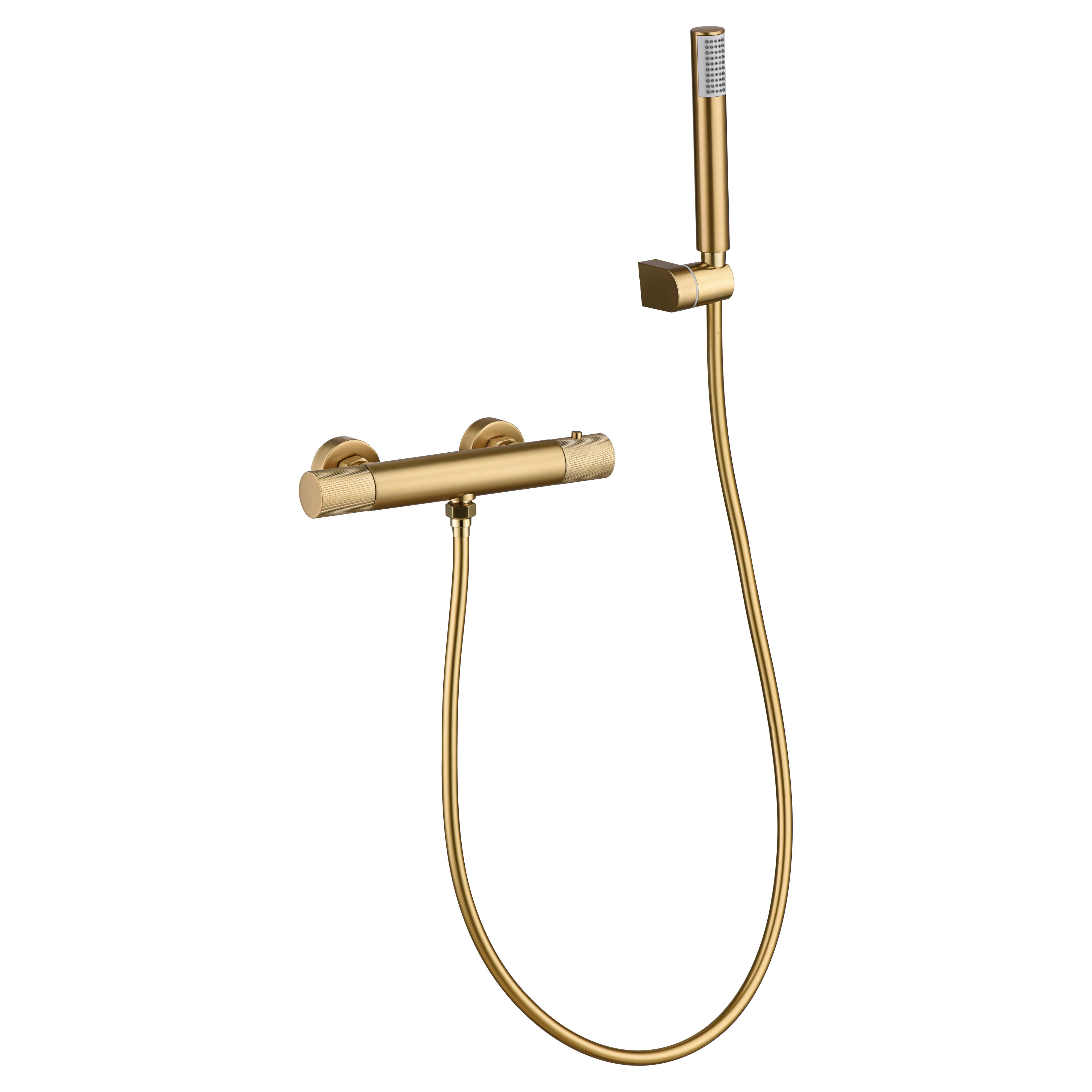 Imex - Thermostatic shower tap brushed gold