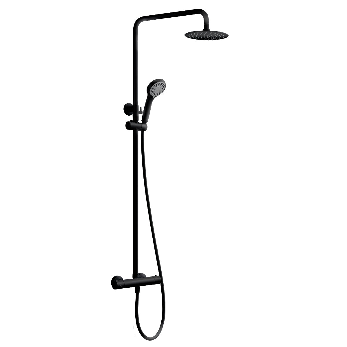 Imex - Thermostatic shower set Kent Matte Black